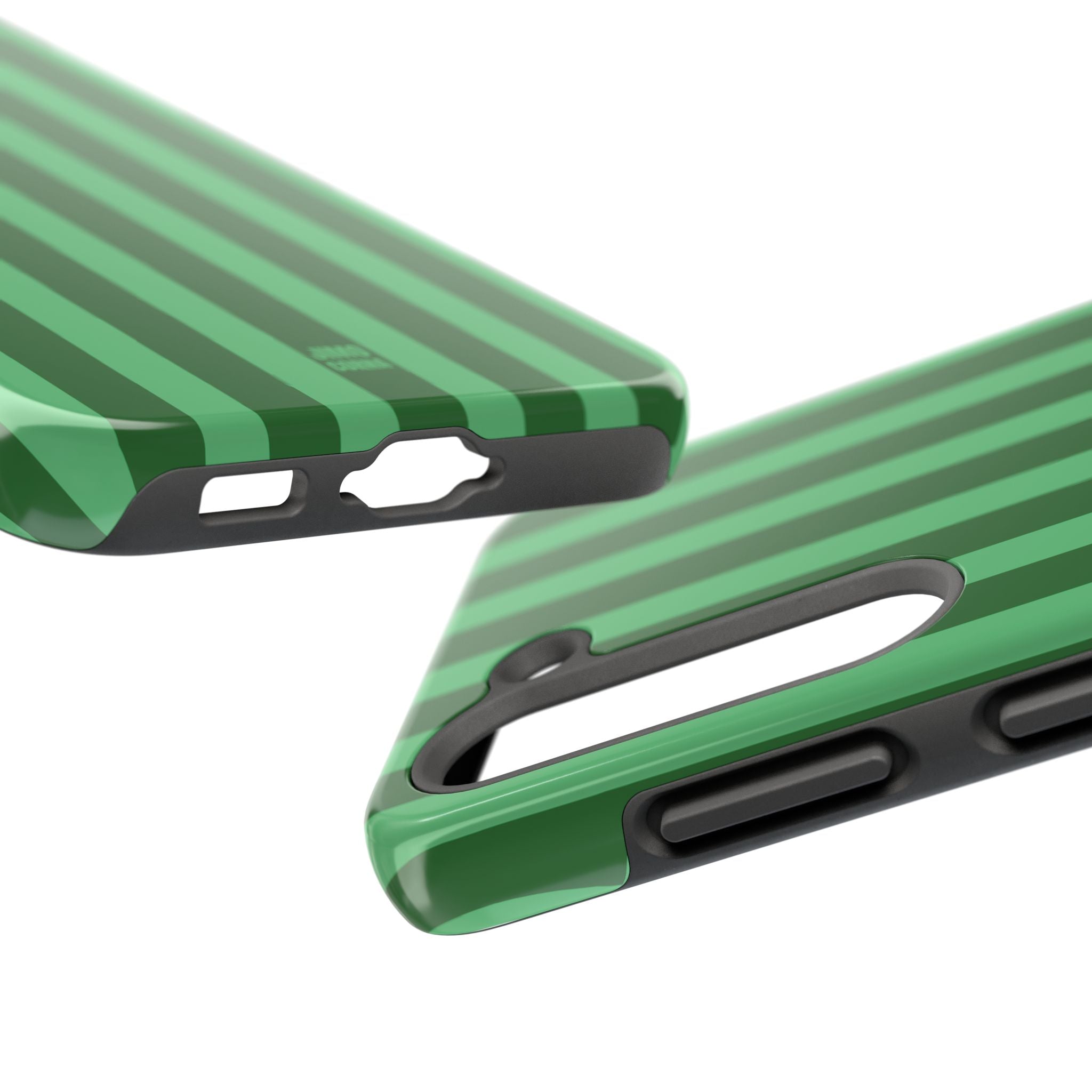 Olive Green Bold Stripes