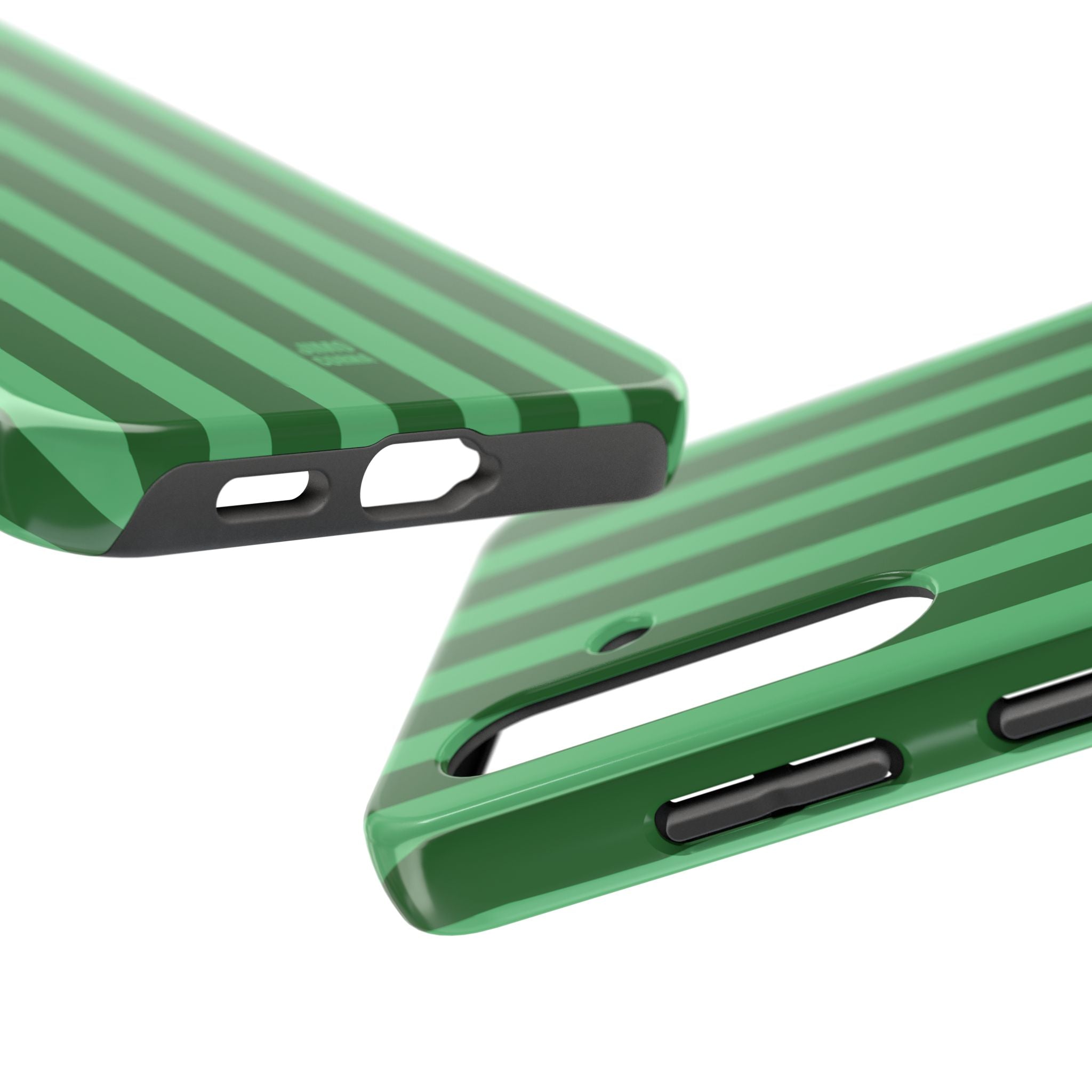 Olive Green Bold Stripes