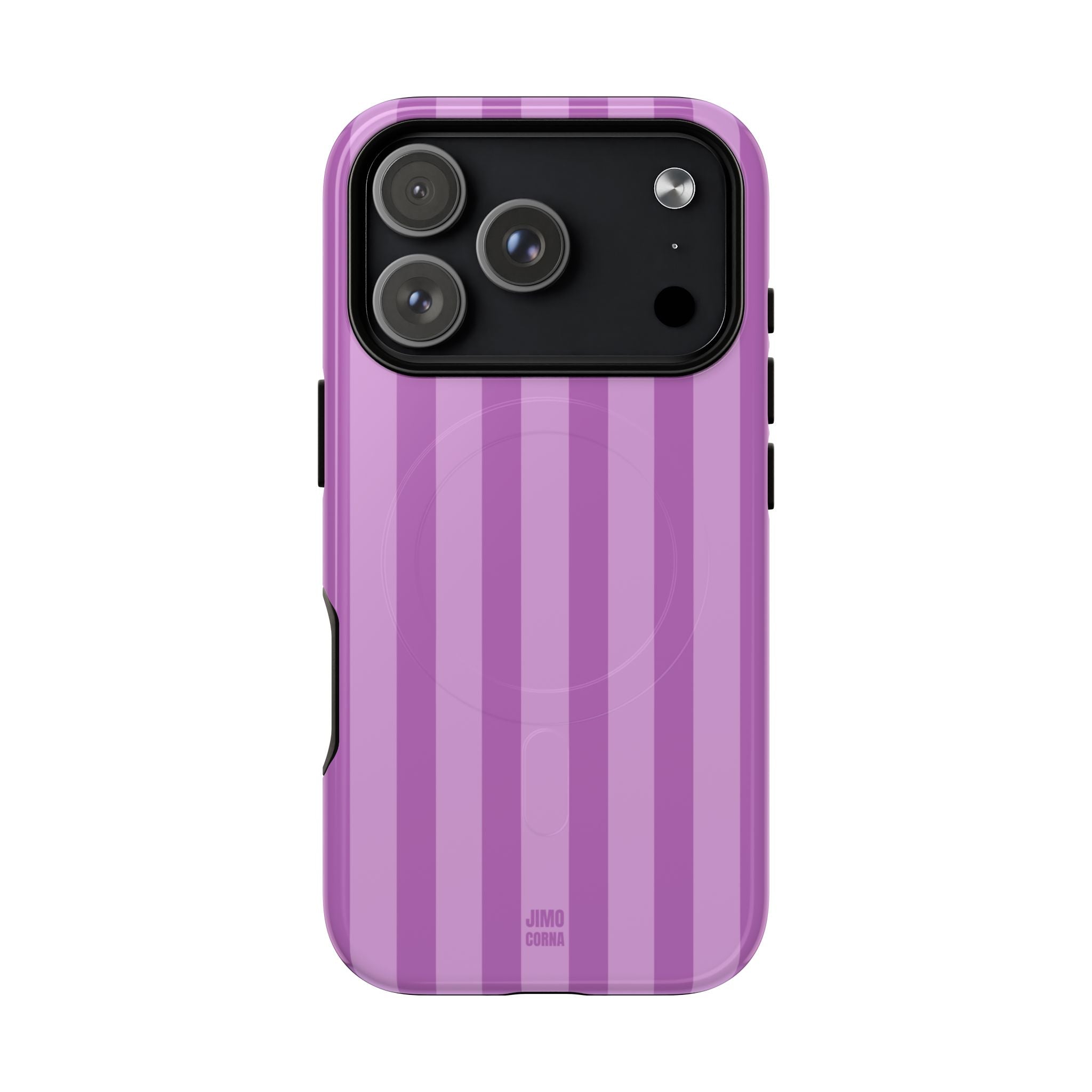Plum Bold Stripes