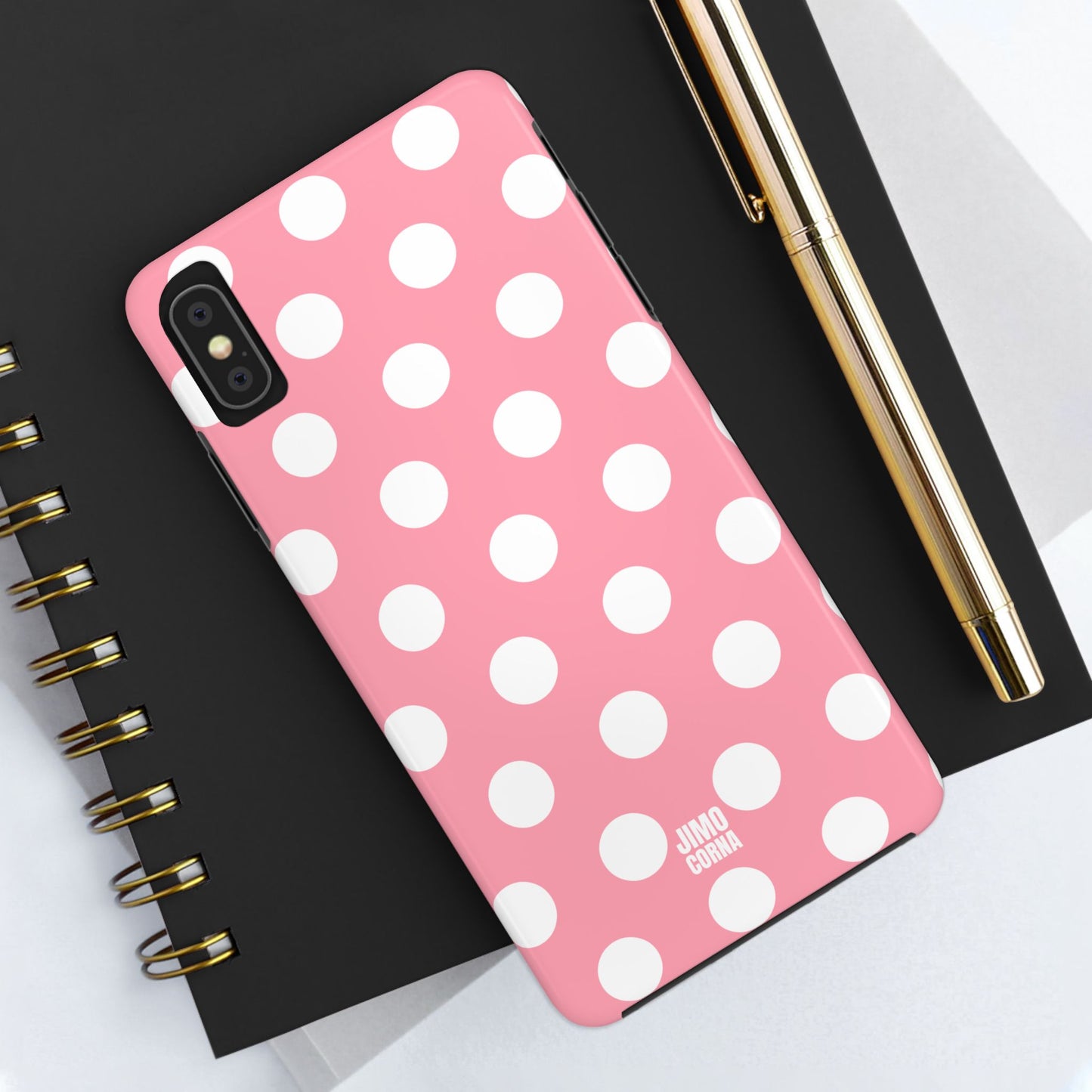 Big Polka Dot | Pink and White