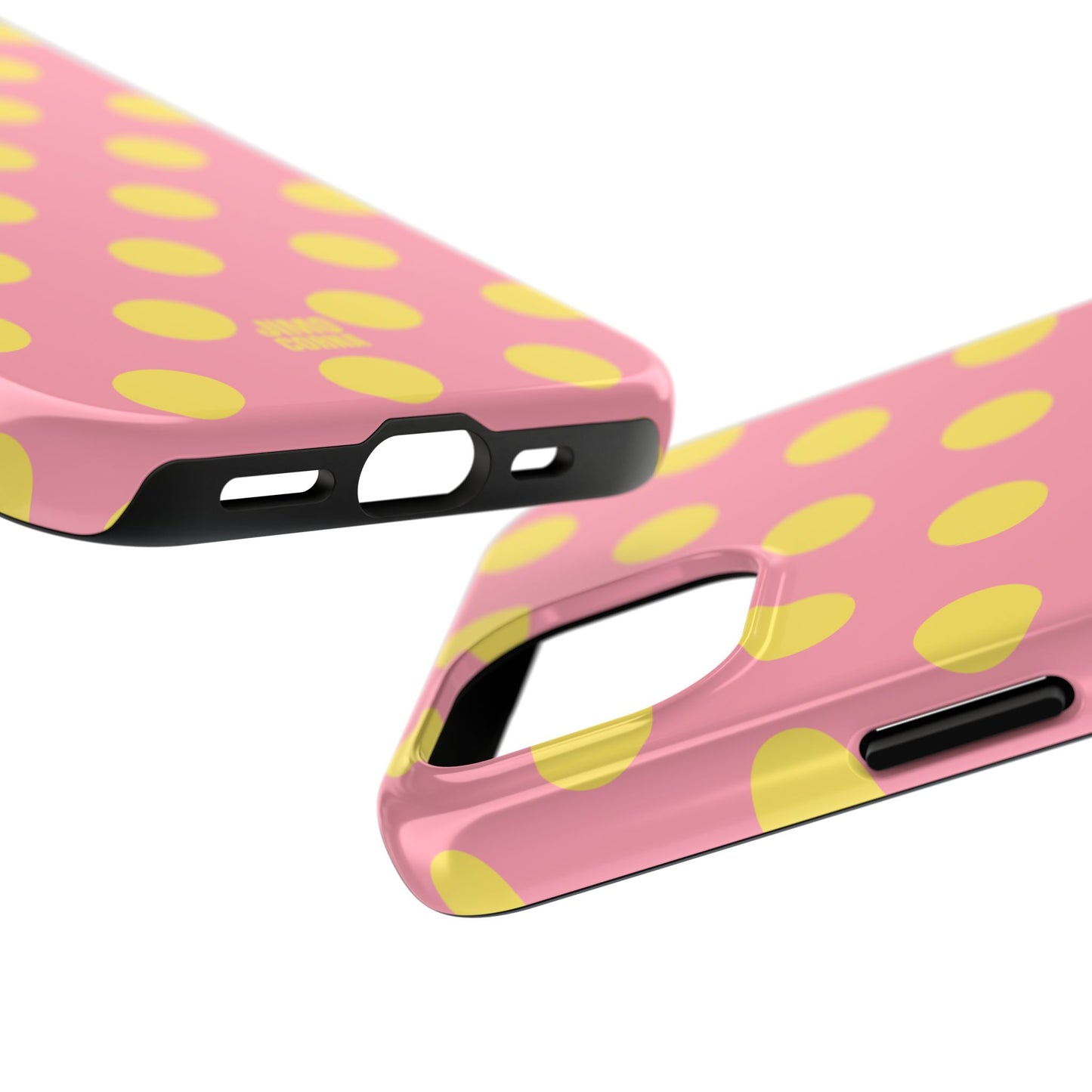 Big Polka Dot | Pink and Yellow
