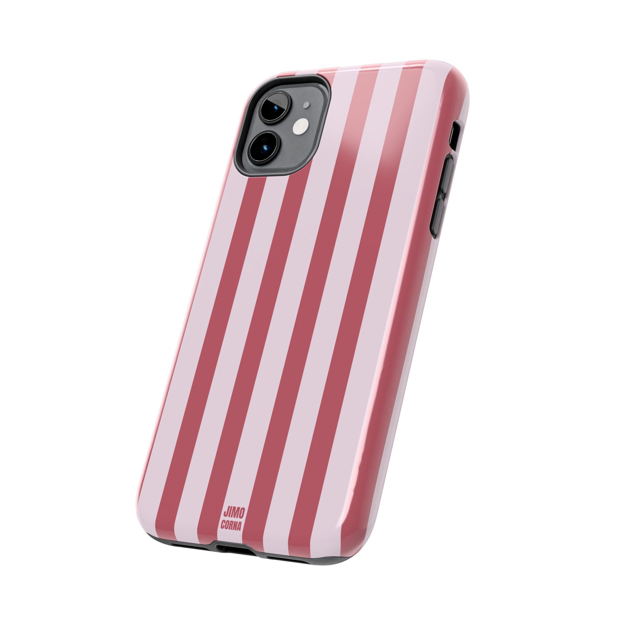 Pink and Red Bold Stripes