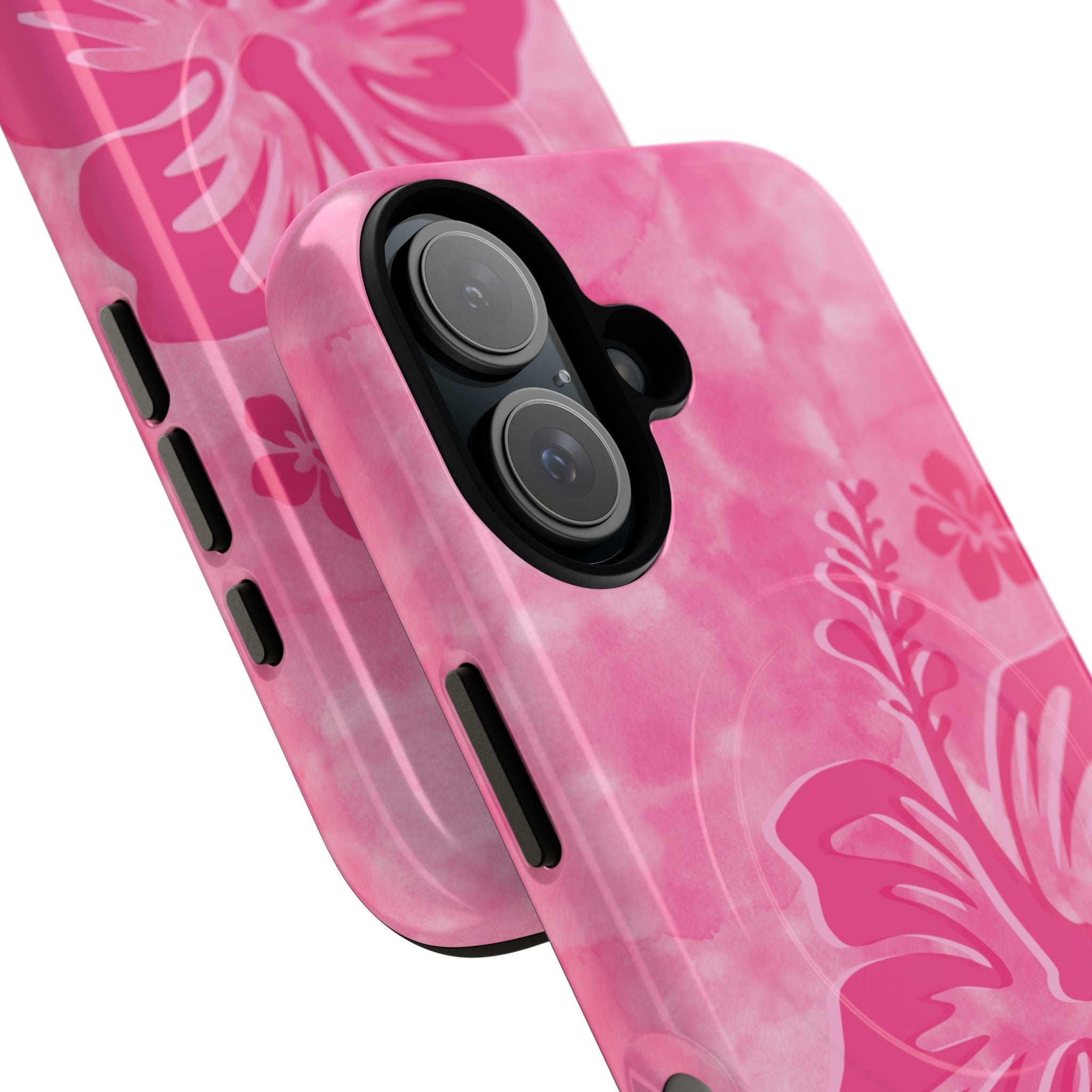 Pink Tie-Dye Hibiscus