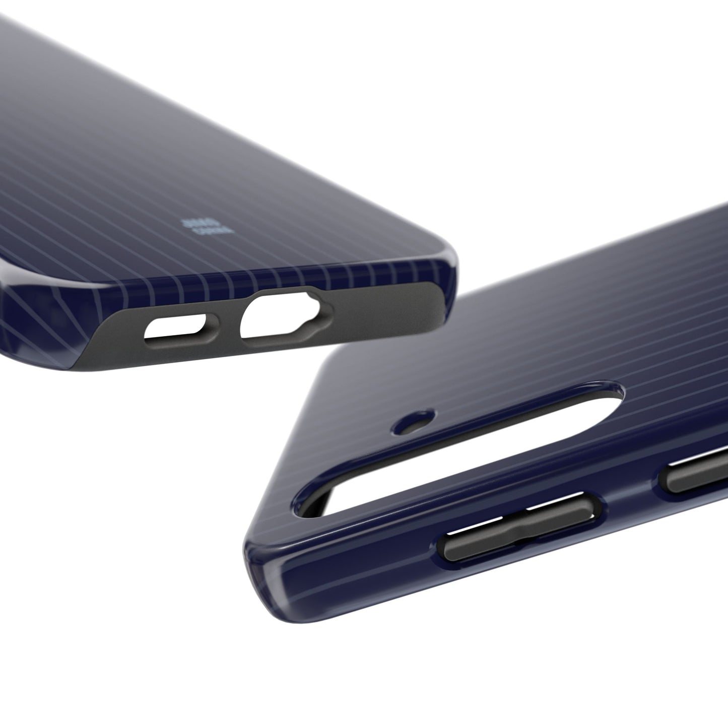 Navy Blue Soft Striped
