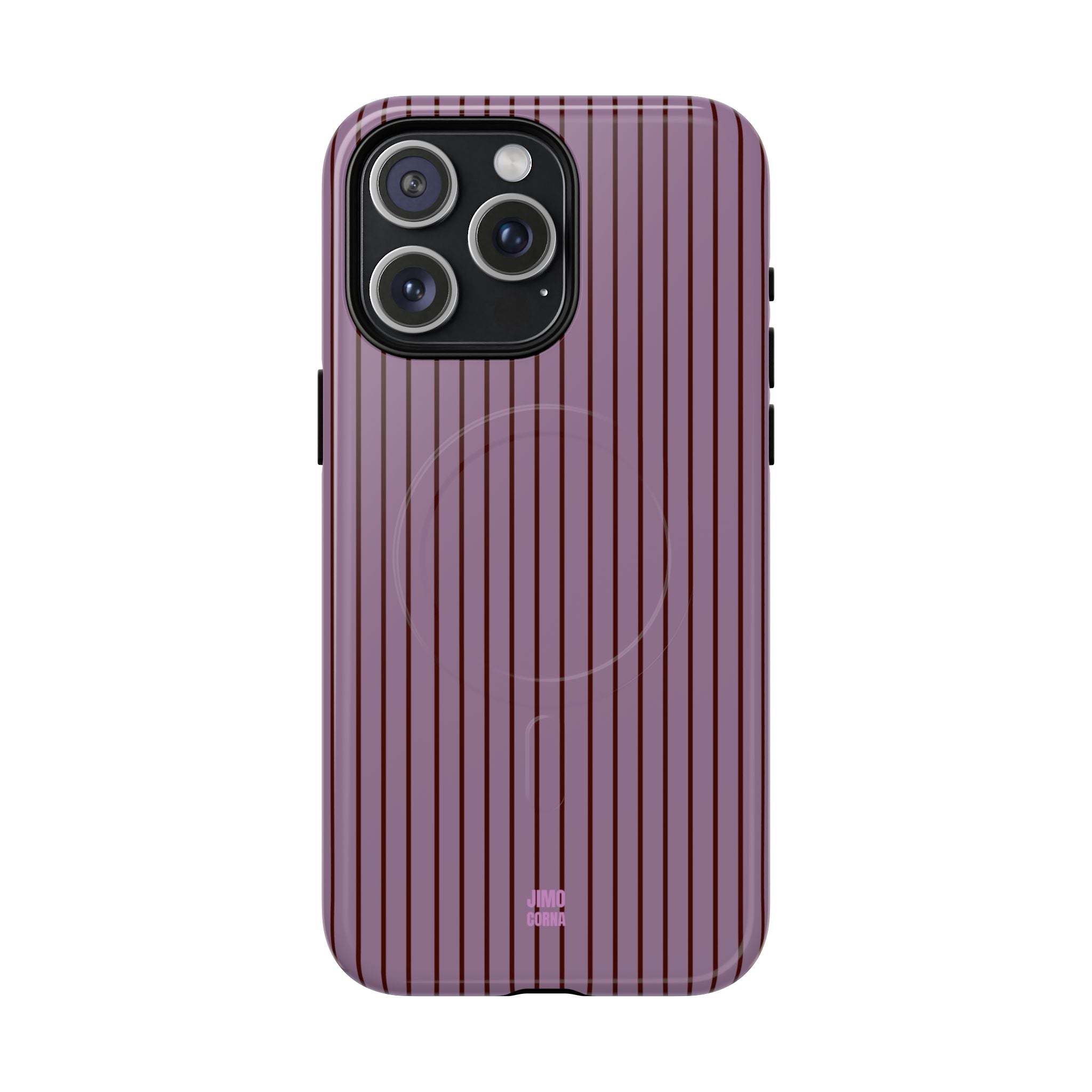 Plum Berry Soft Stripes