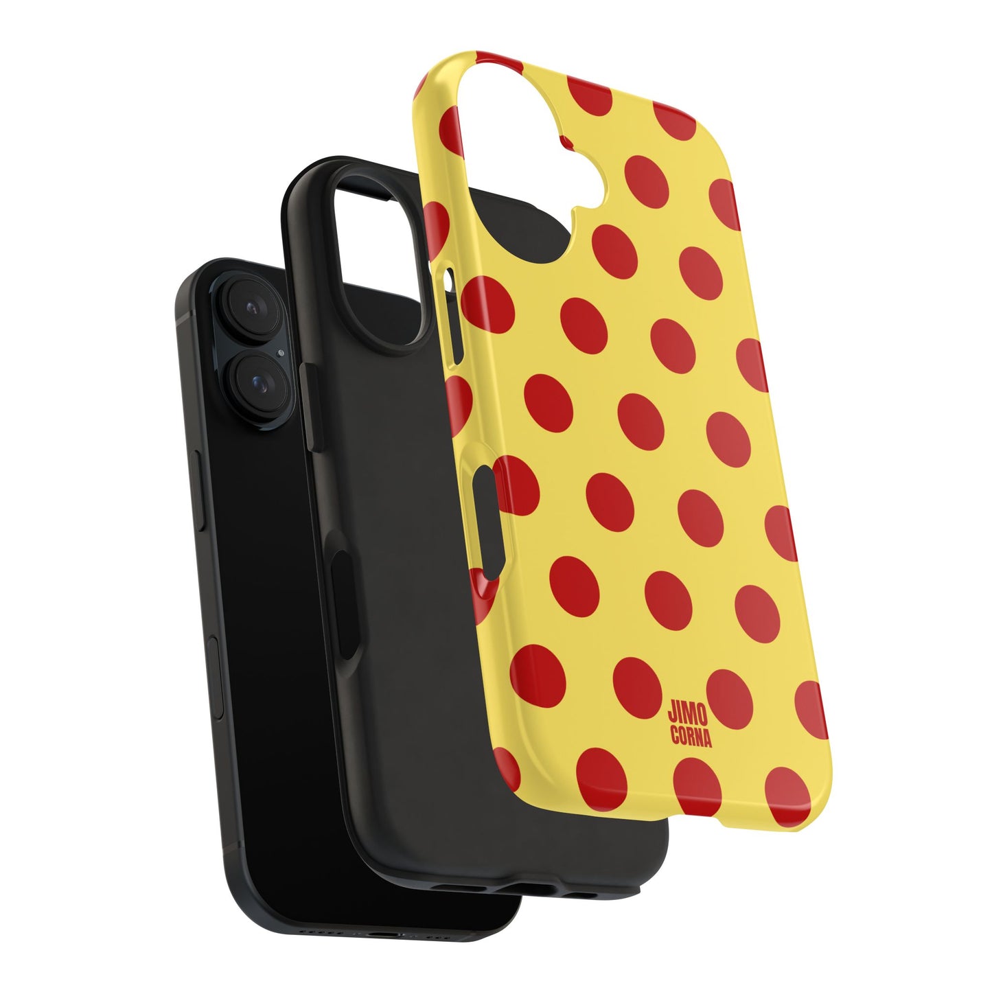 Big Polka Dot | Yellow and Red