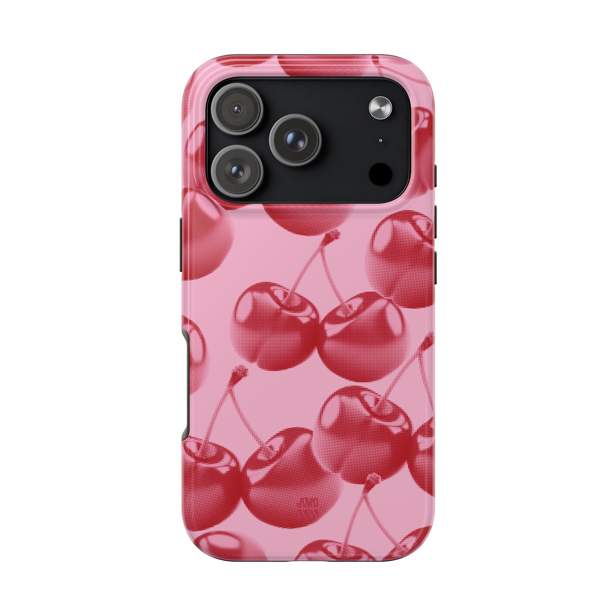 Pink Retro Cherries