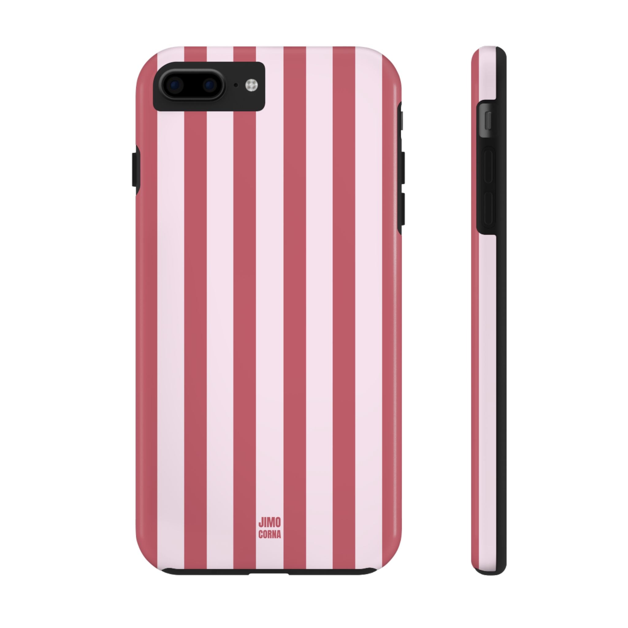 Pink and Red Bold Stripes