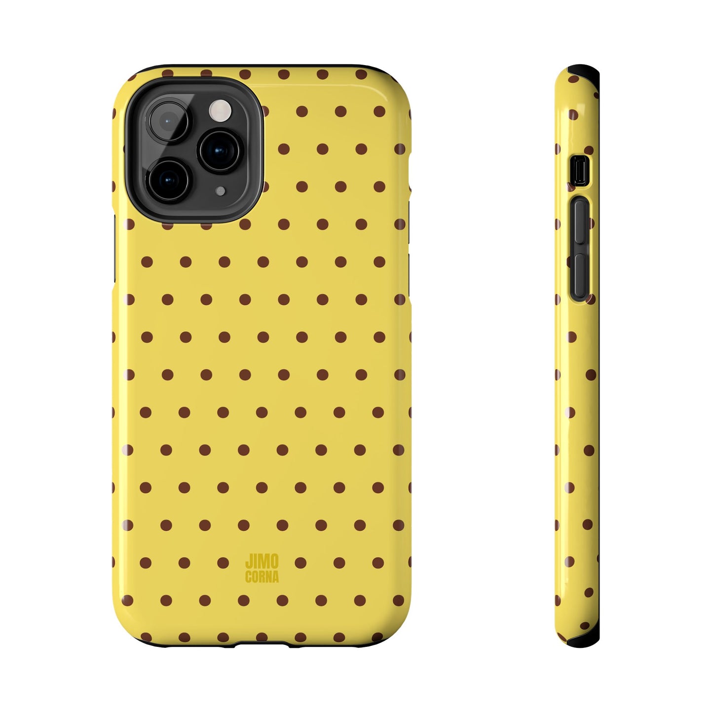 Polka Dot | Yellow and Brown