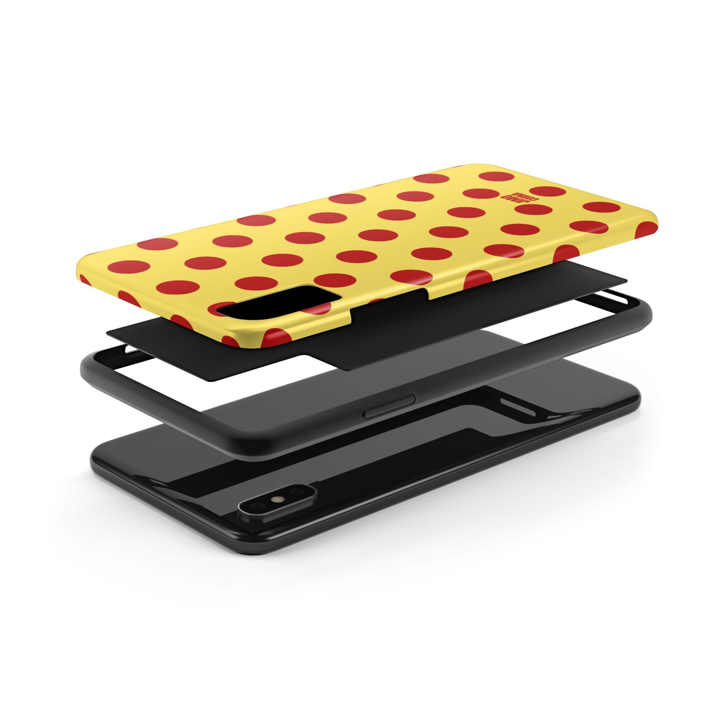 Big Polka Dot | Yellow and Red
