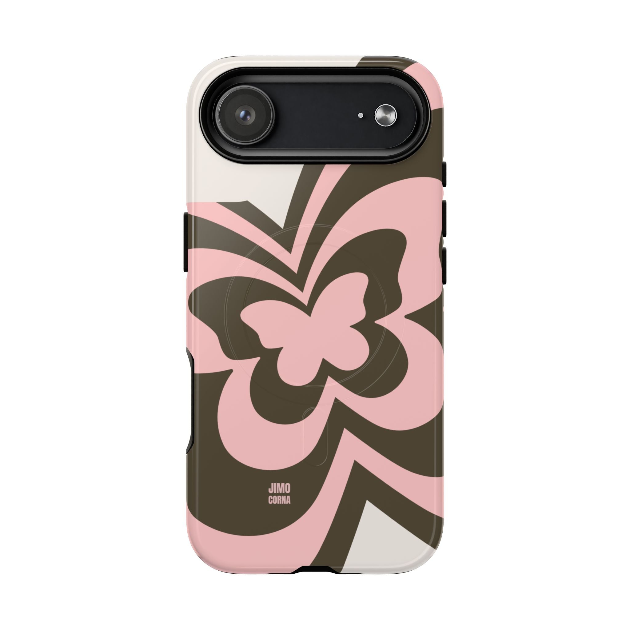 Pink Retro Butterfly