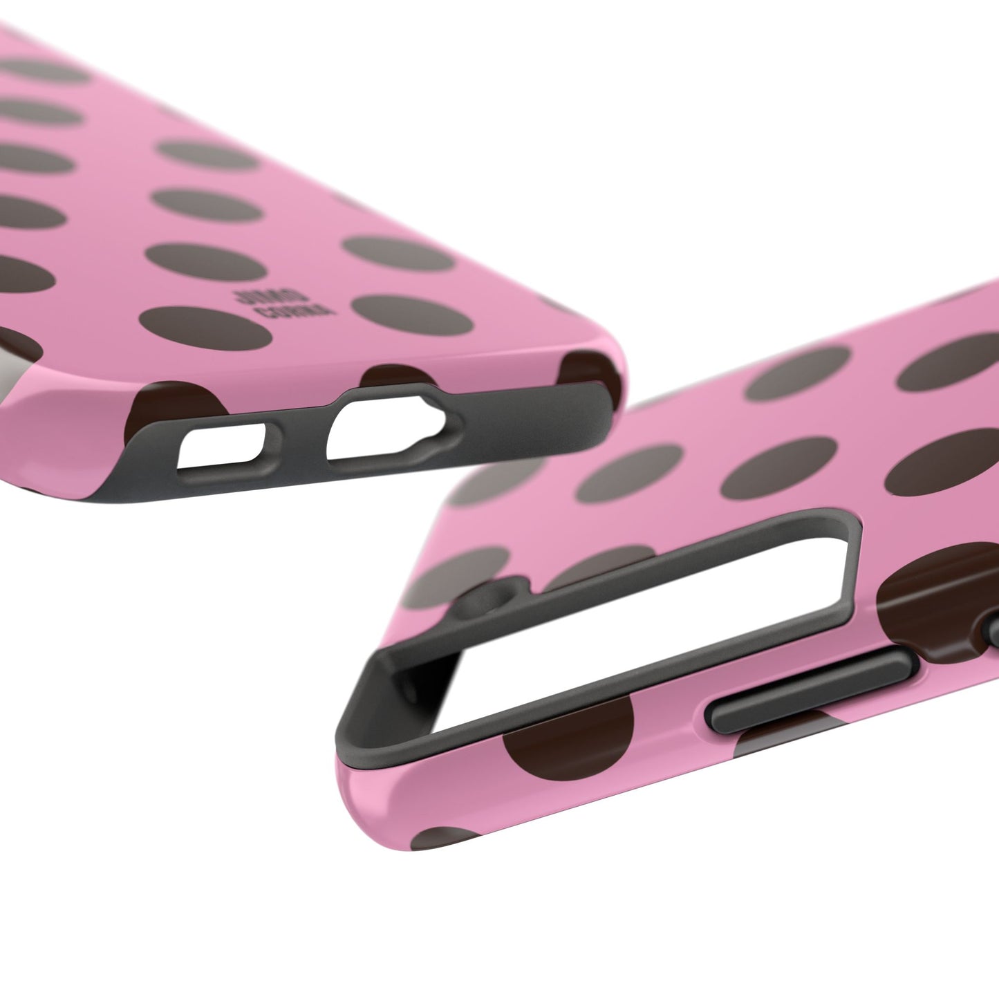 Big Polka Dot | Pink and Brown