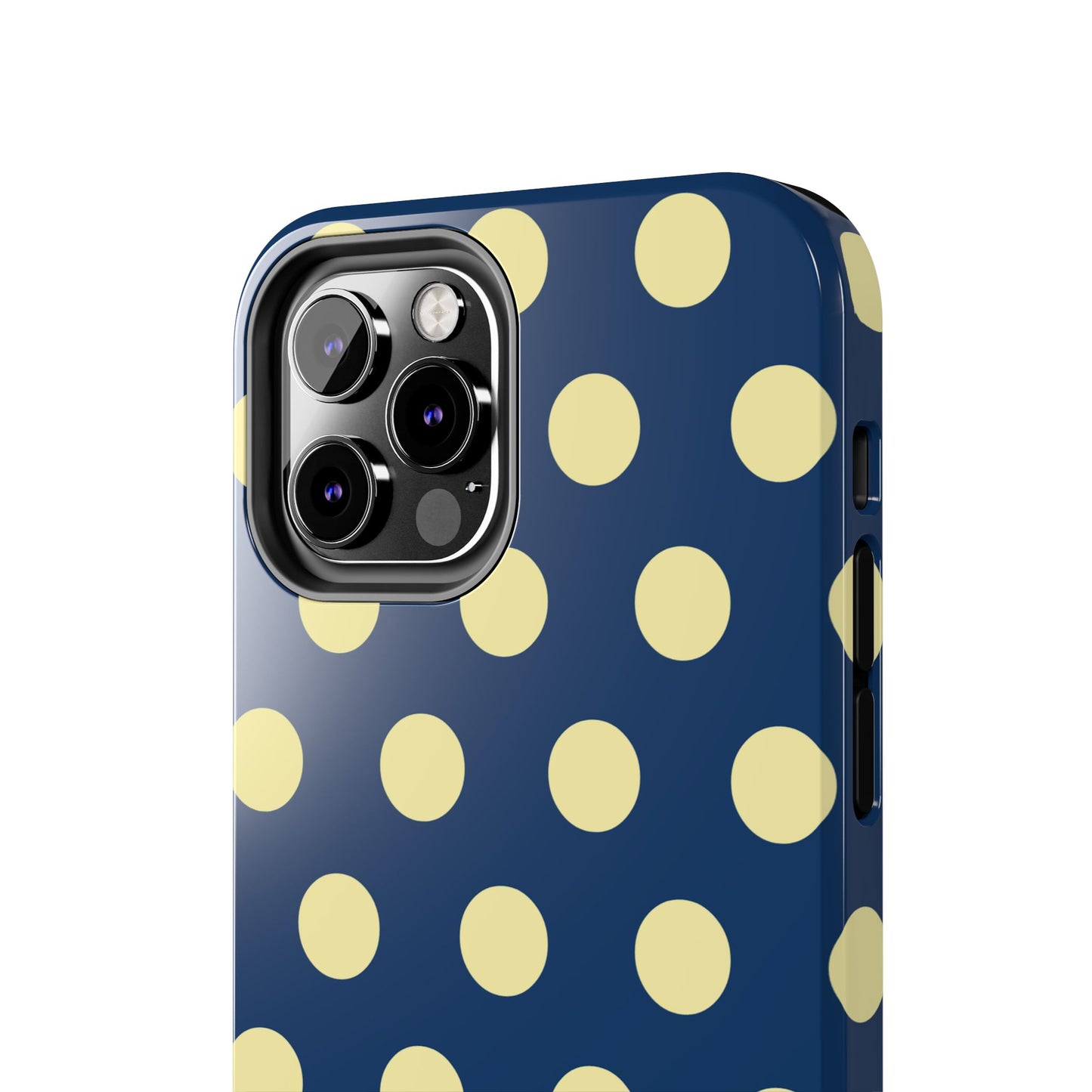 Big Polka Dot | Blue and Cream