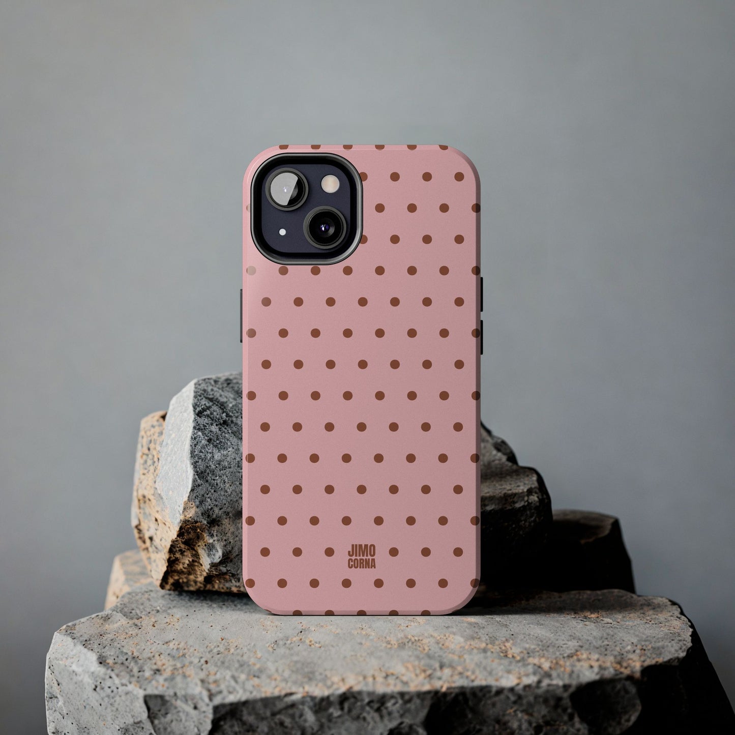 Polka Dot | Pink and Brown