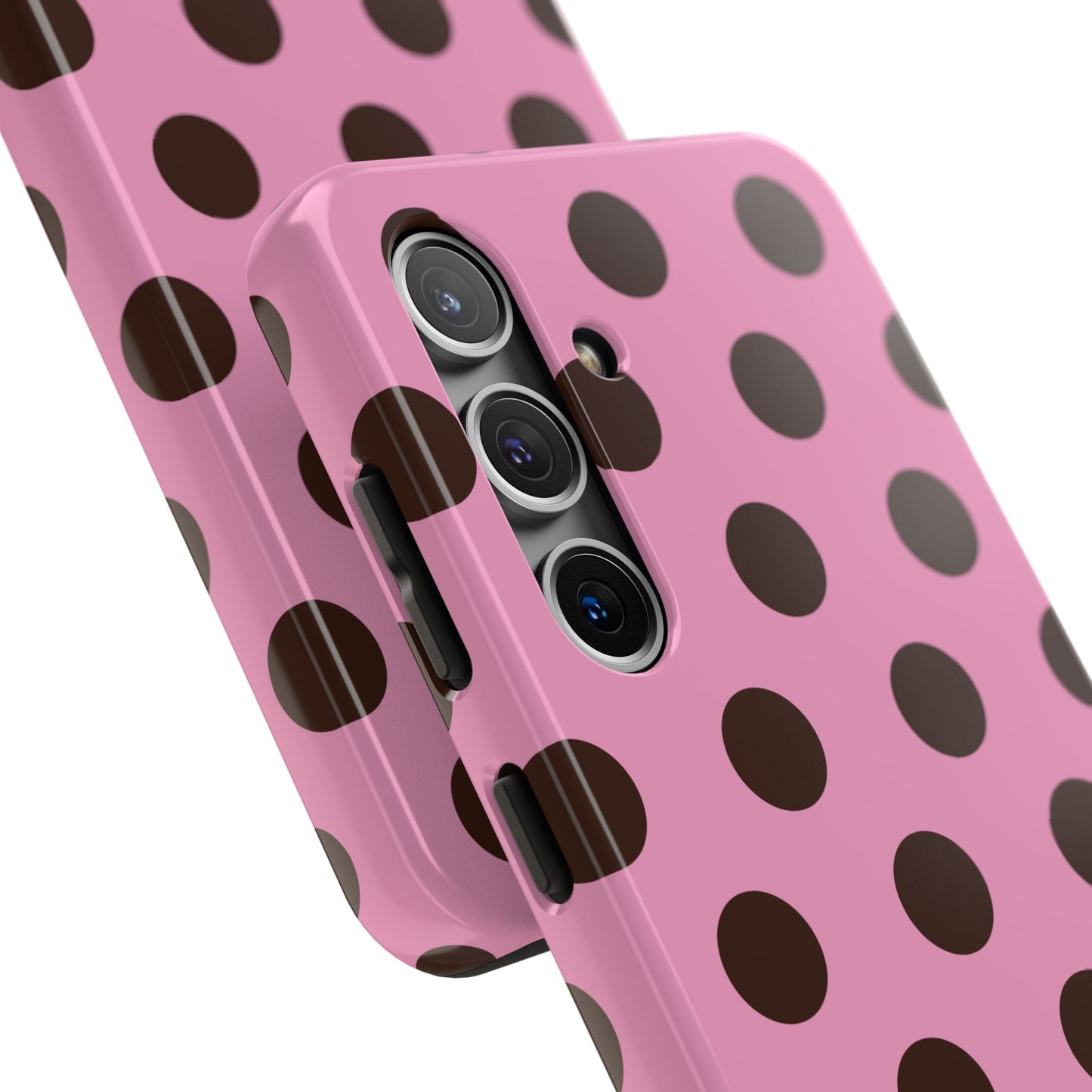 Big Polka Dot | Pink and Brown