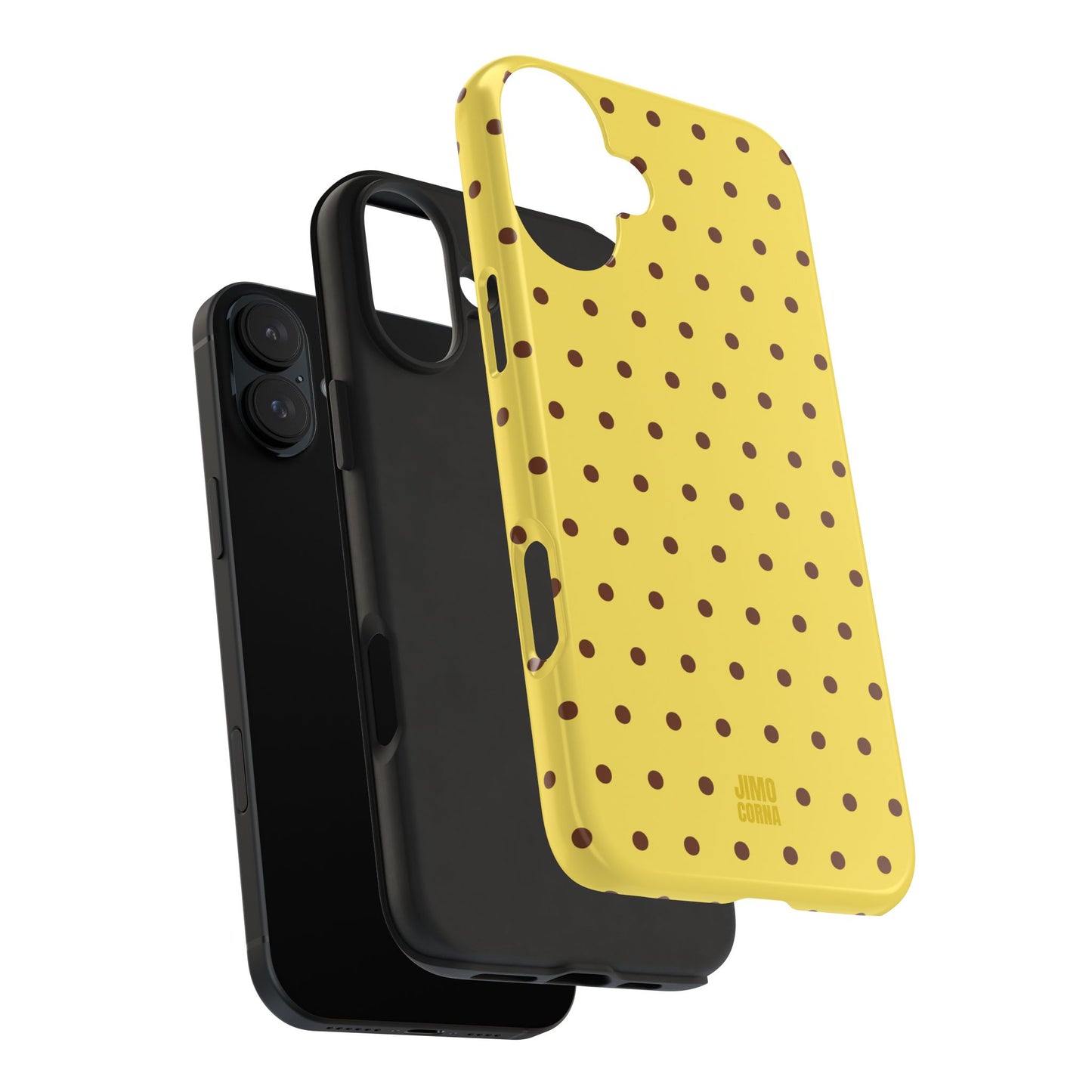Polka Dot | Yellow and Brown