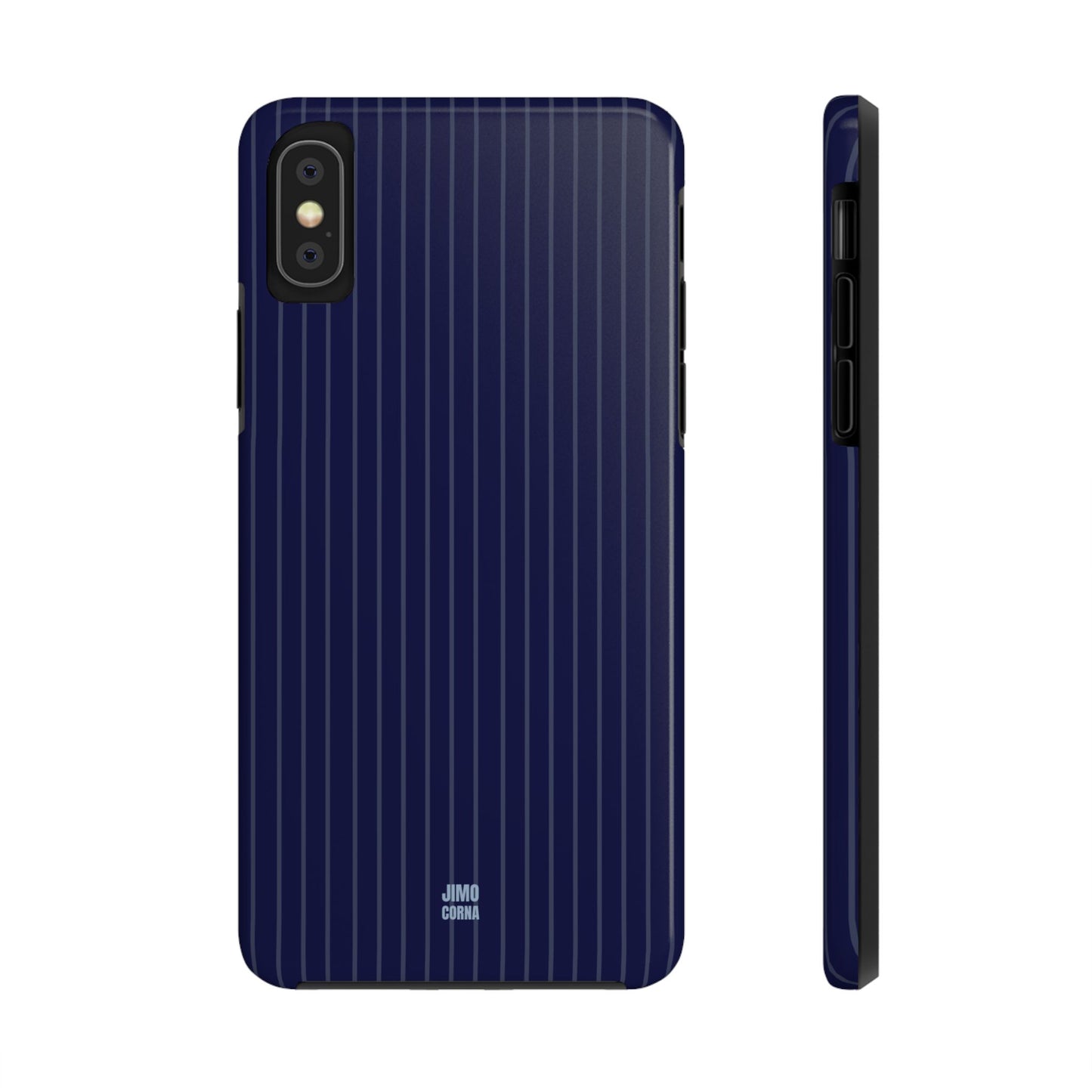 Navy Blue Soft Striped