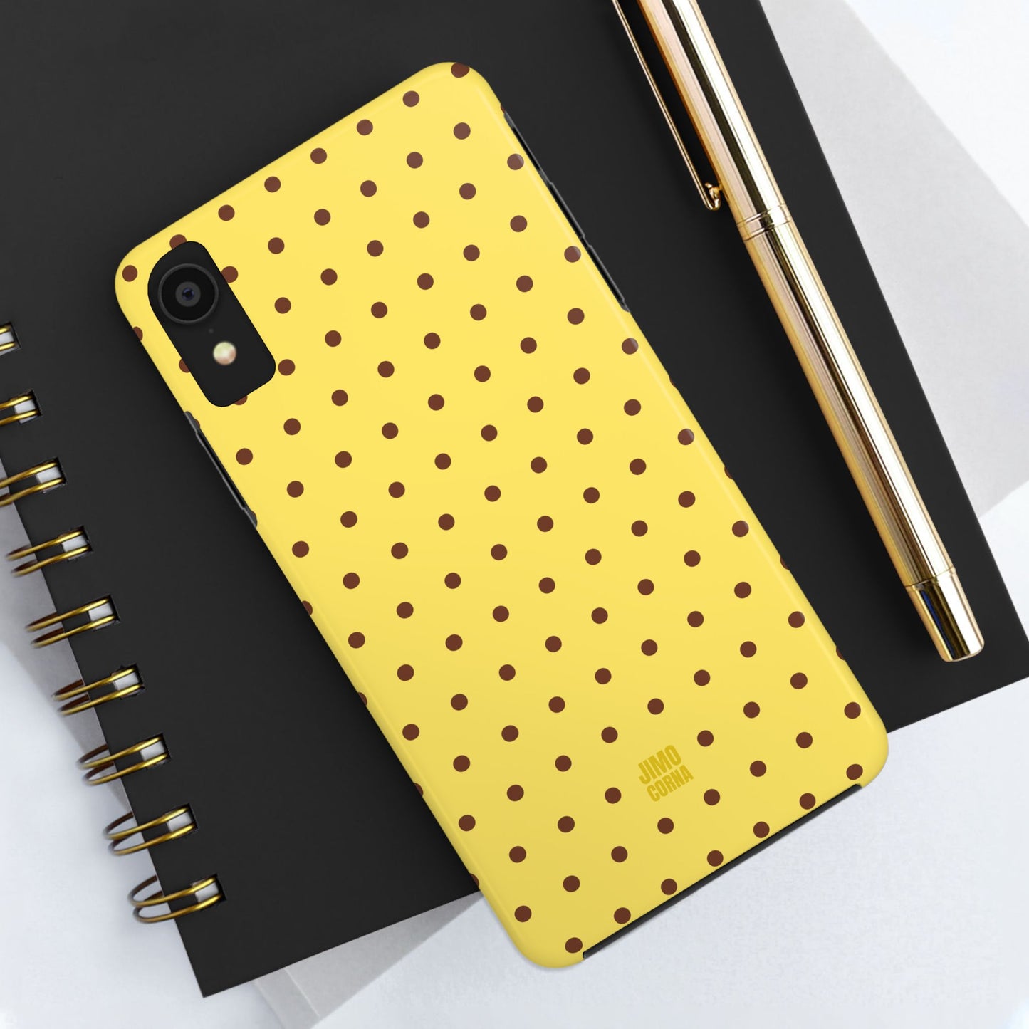 Polka Dot | Yellow and Brown