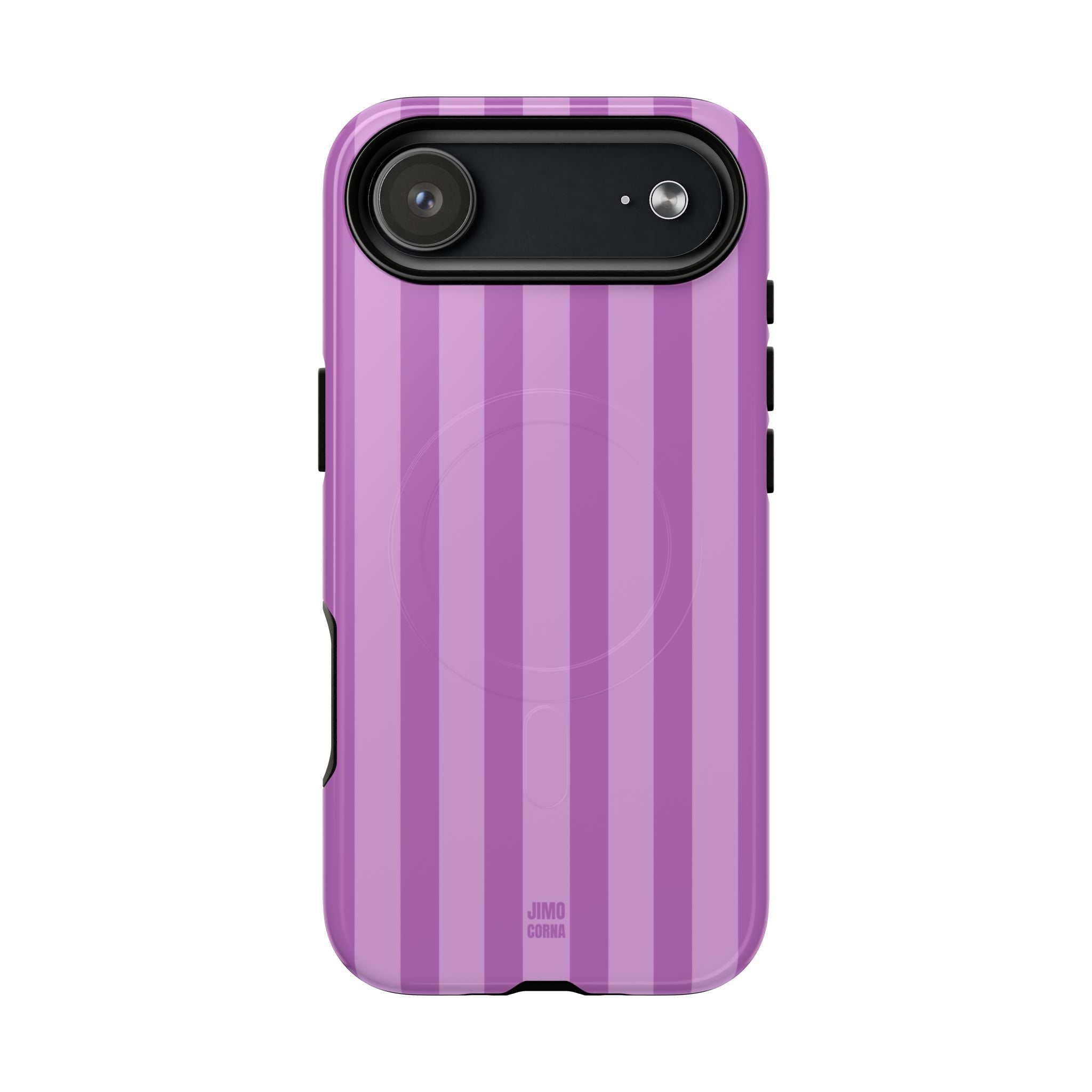 Plum Bold Stripes