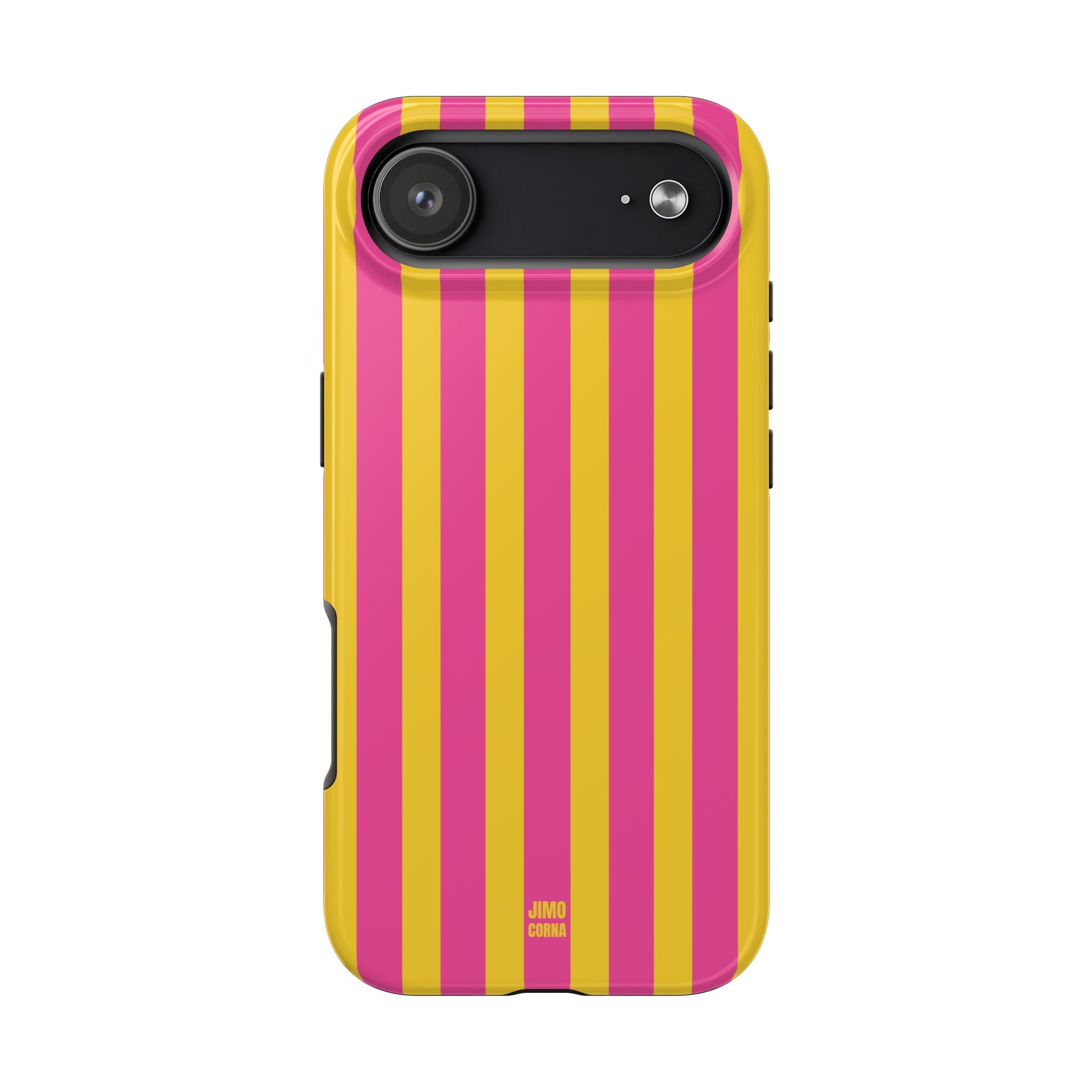 Pink and Yellow Bold Stripes
