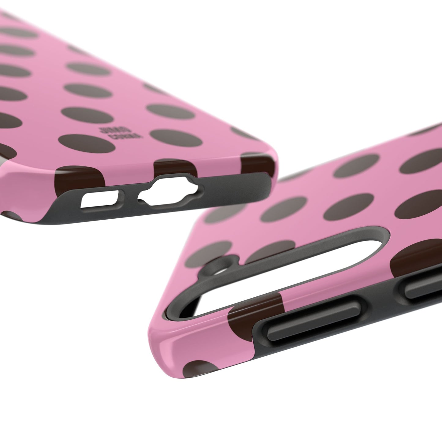 Big Polka Dot | Pink and Brown