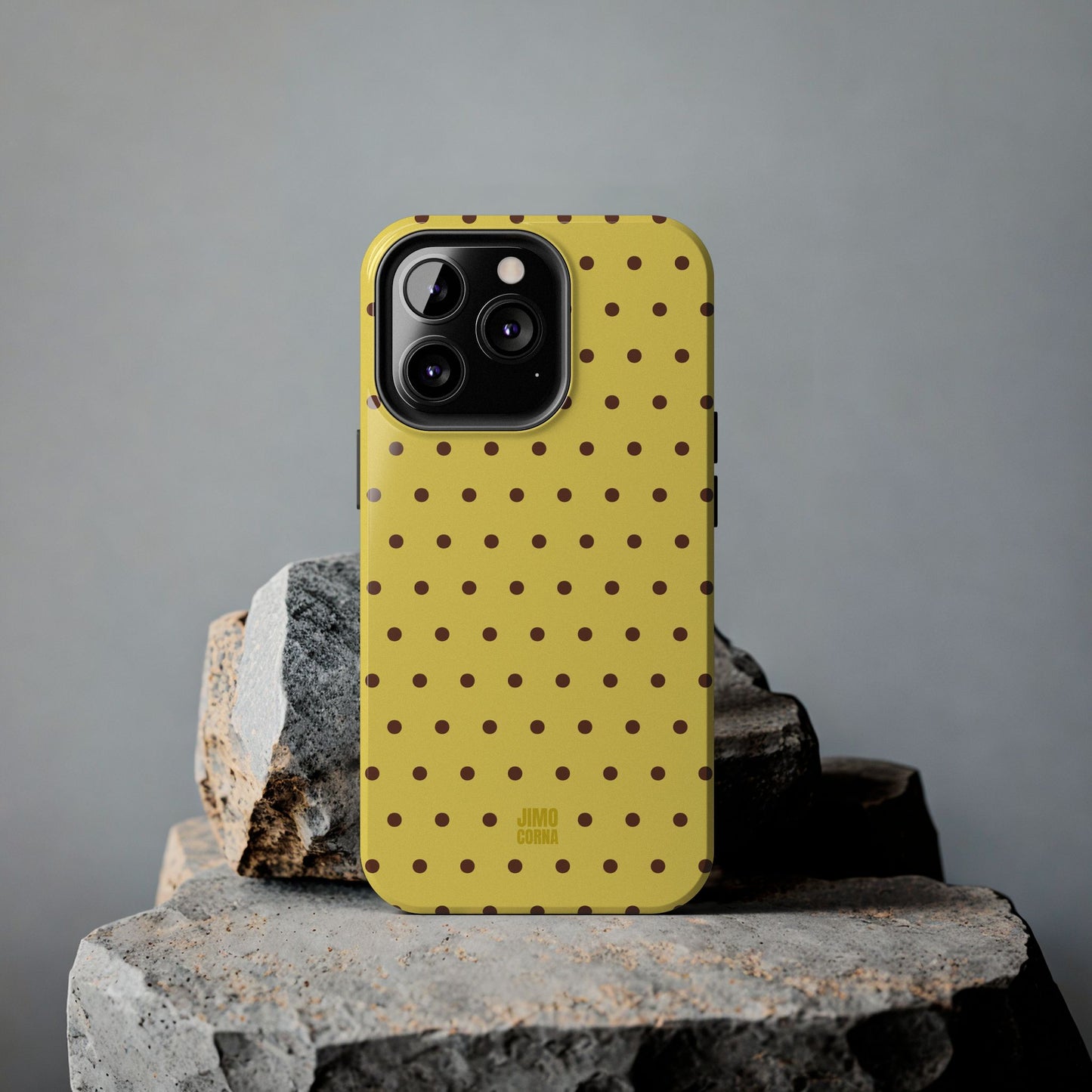 Polka Dot | Yellow and Brown