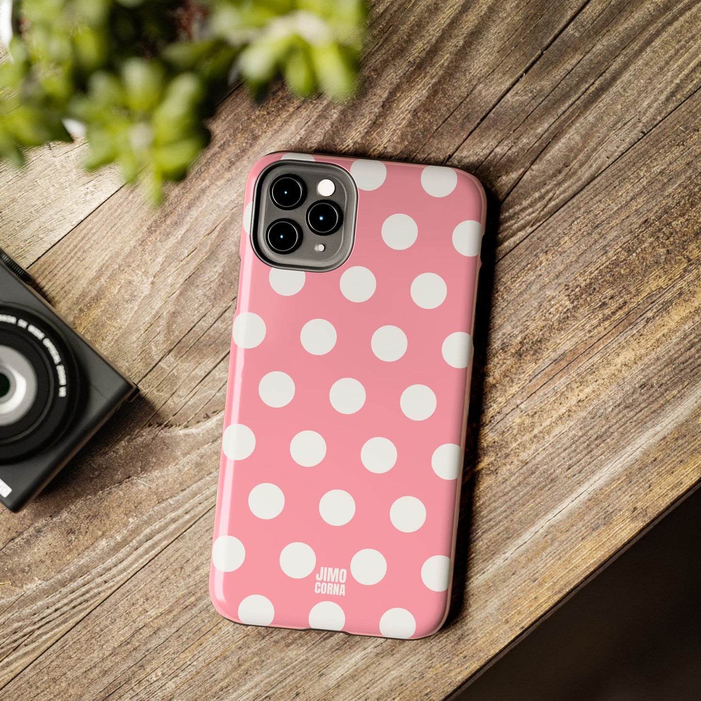Big Polka Dot | Pink and White