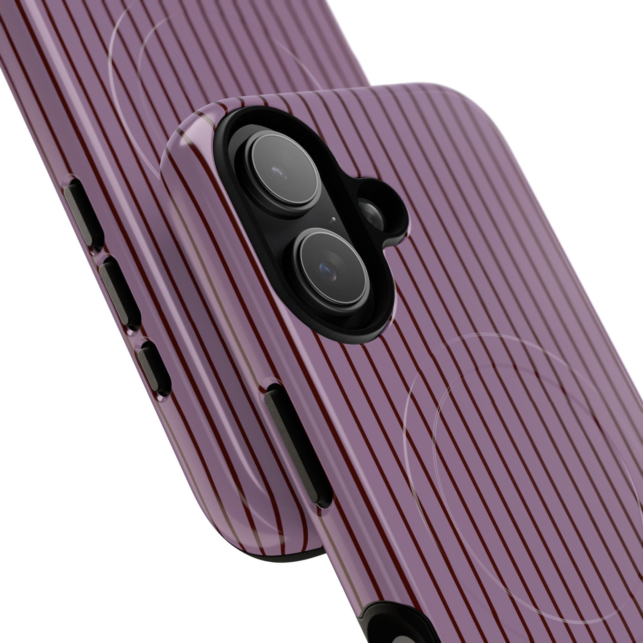 Plum Berry Soft Stripes