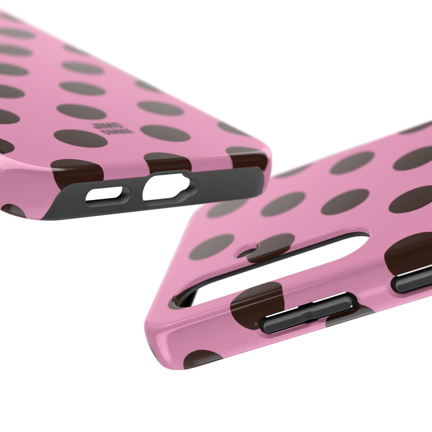 Big Polka Dot | Pink and Brown