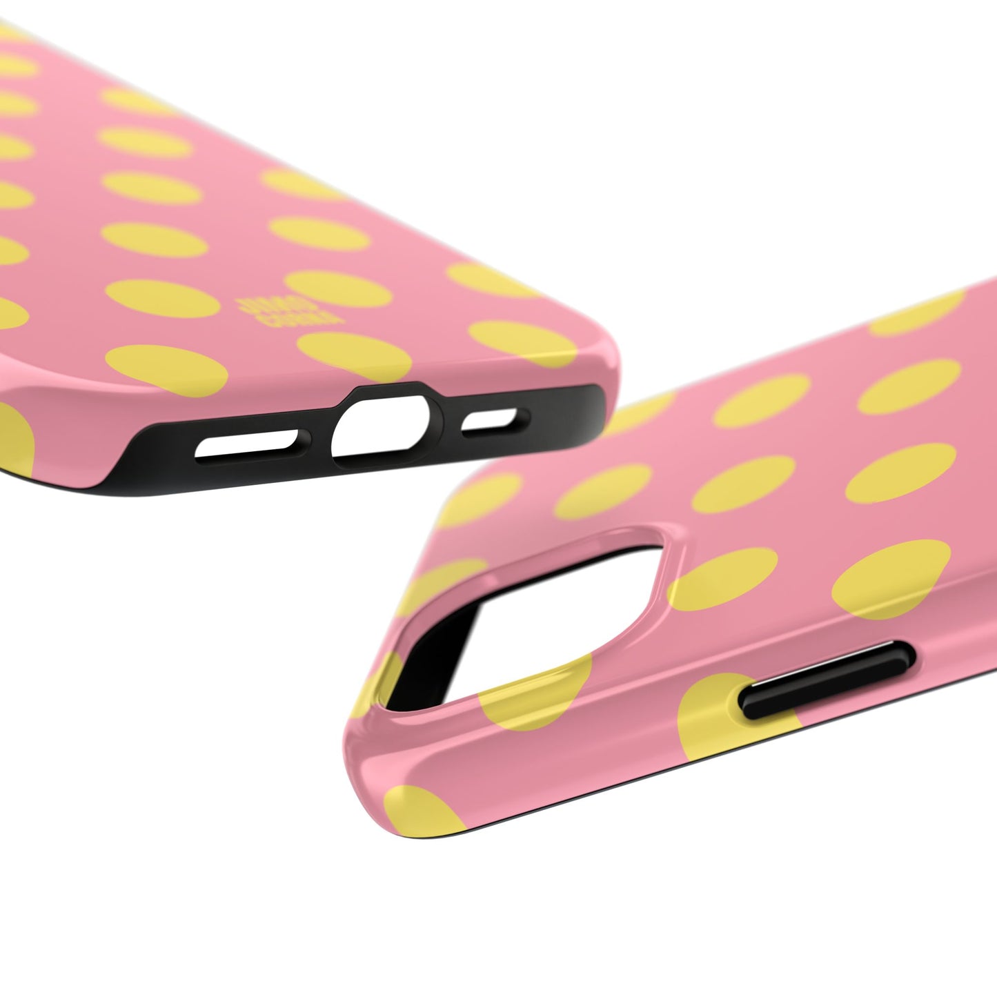 Big Polka Dot | Pink and Yellow