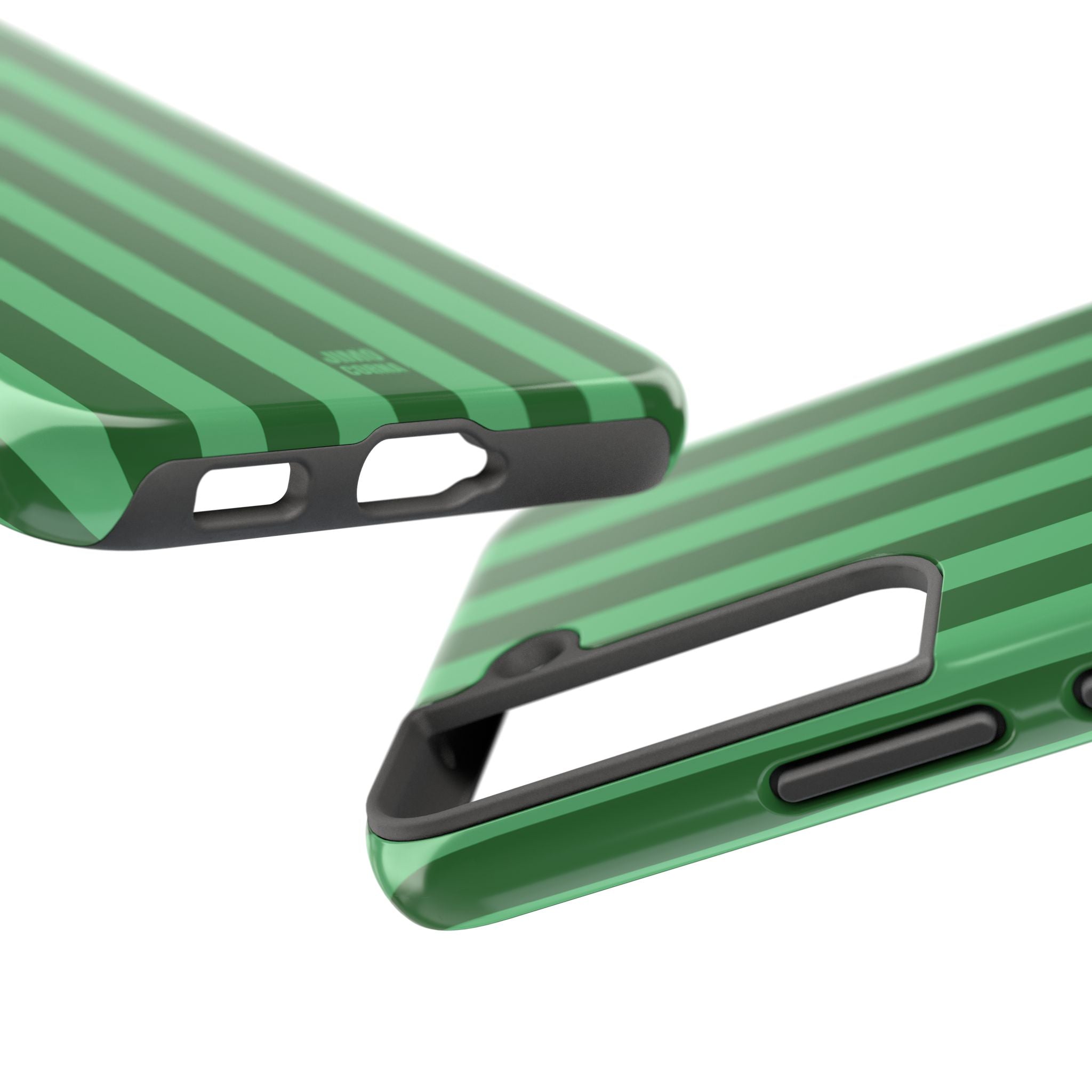 Olive Green Bold Stripes
