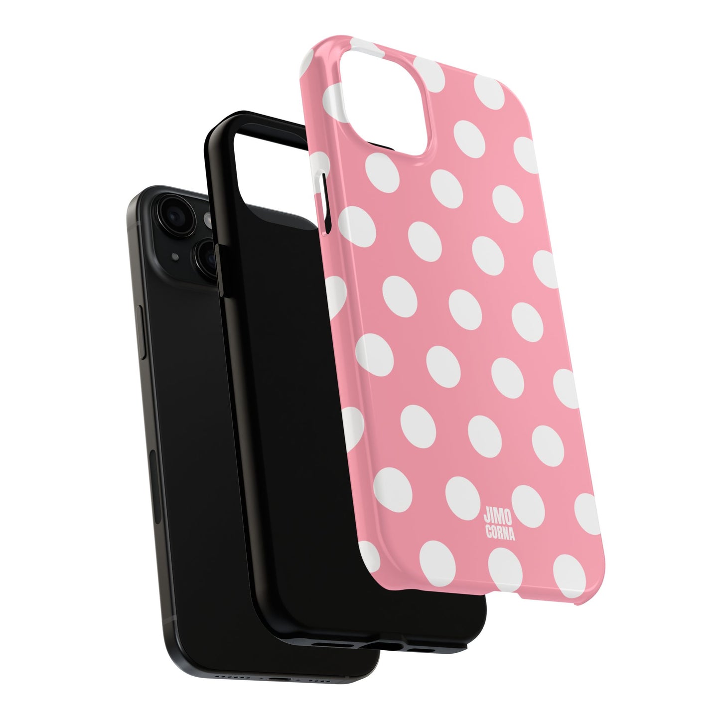 Big Polka Dot | Pink and White