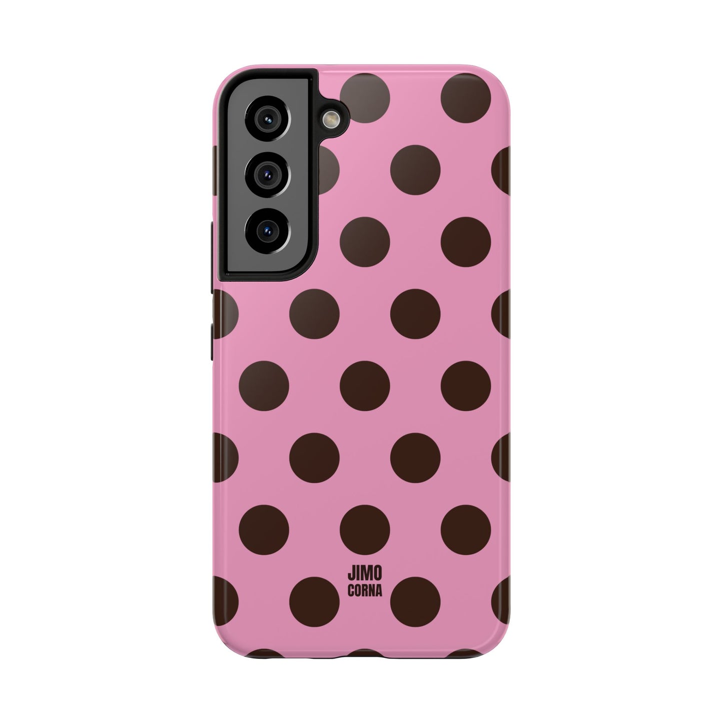 Big Polka Dot | Pink and Brown