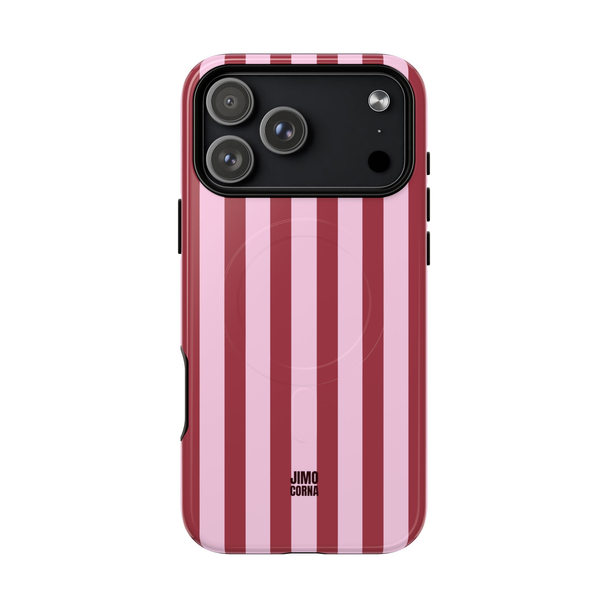Pink and Red Bold Stripes