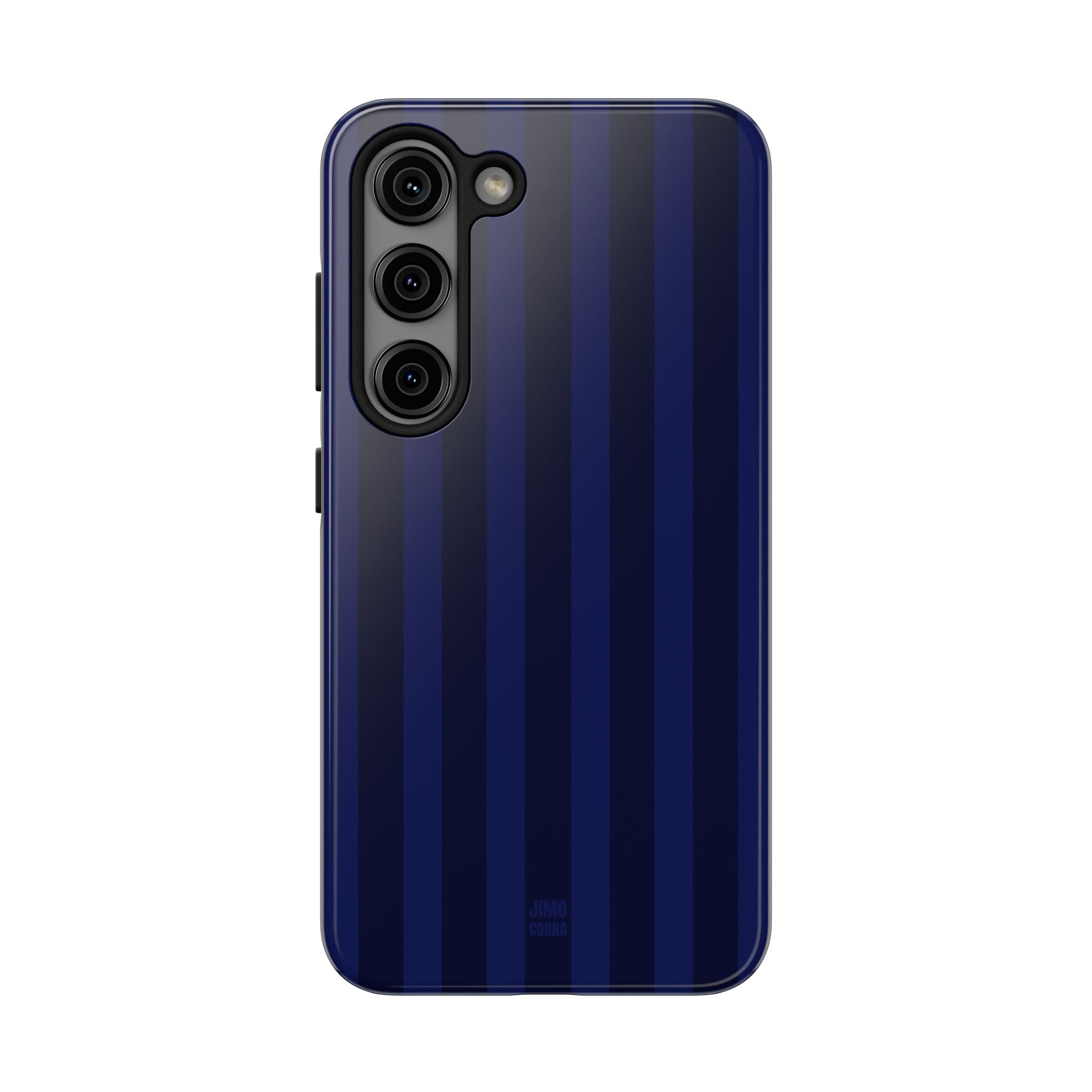 Navy Blue Bold Stripes