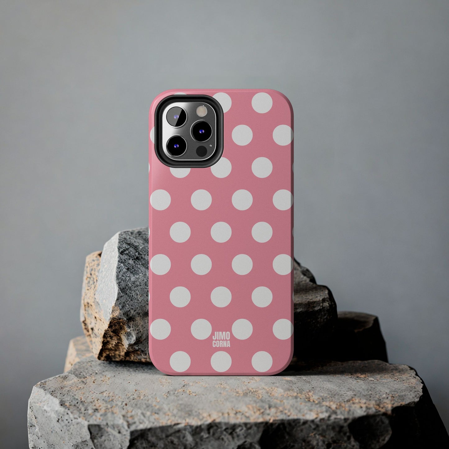 Big Polka Dot | Pink and White