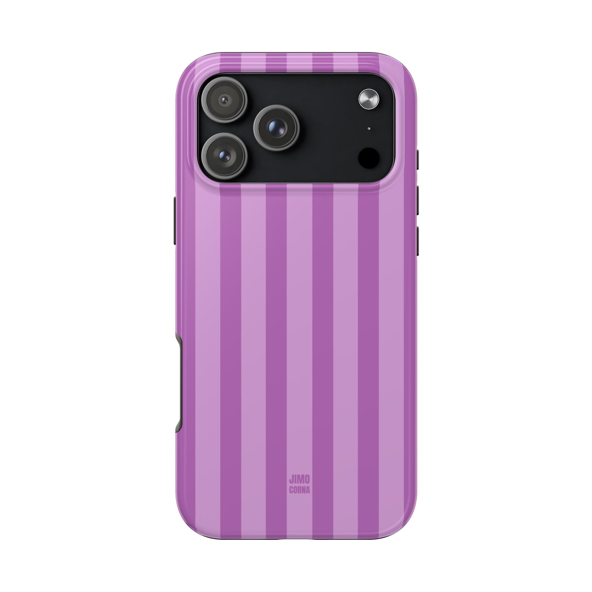 Plum Bold Stripes