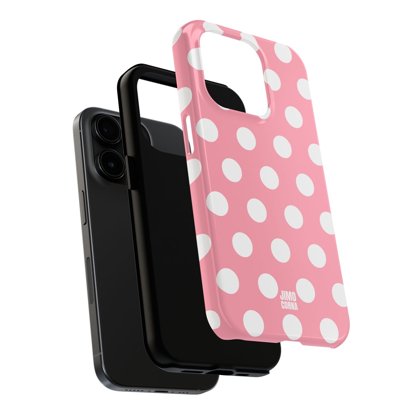 Big Polka Dot | Pink and White