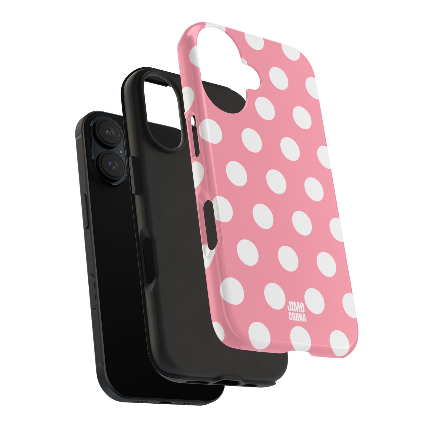 Big Polka Dot | Pink and White