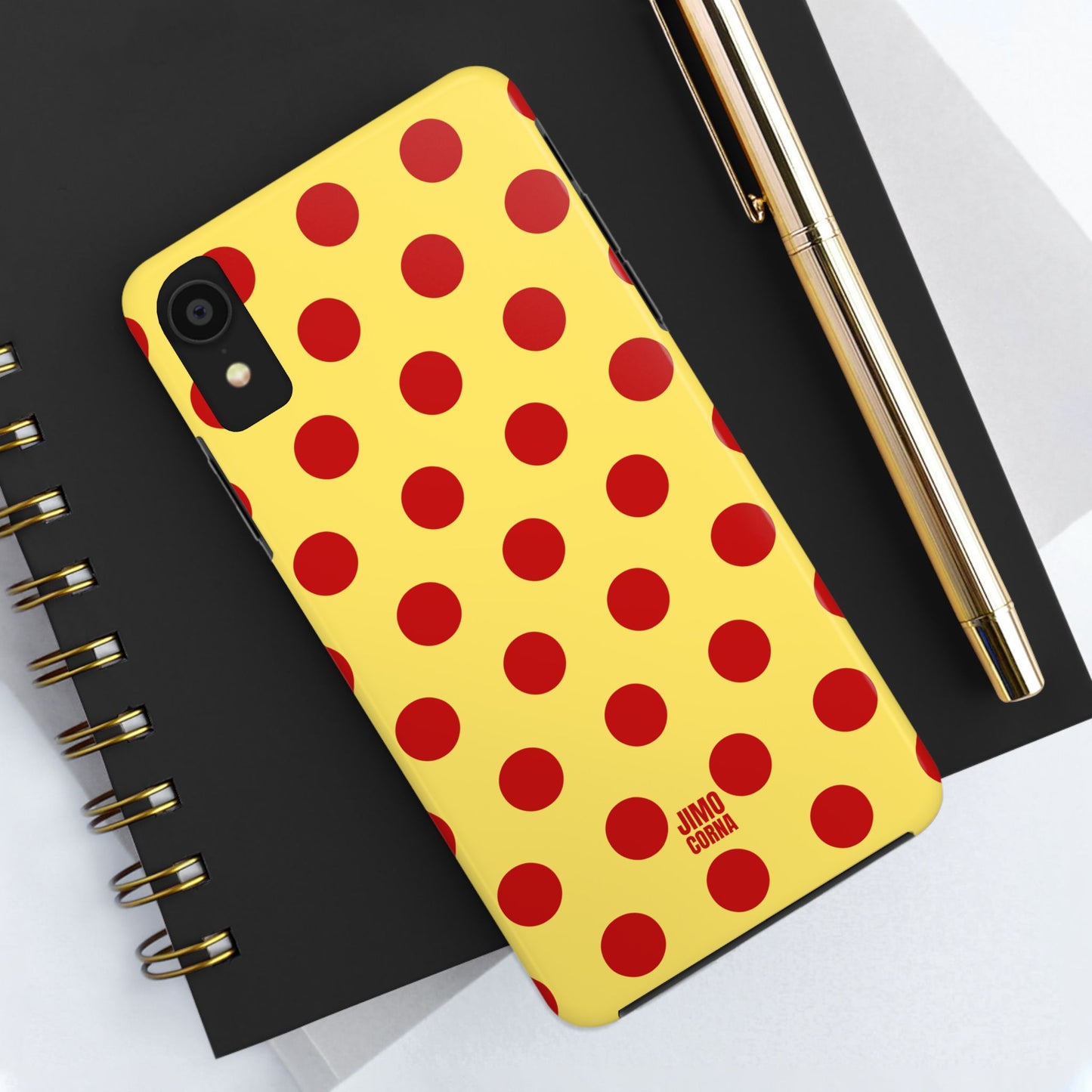 Big Polka Dot | Yellow and Red