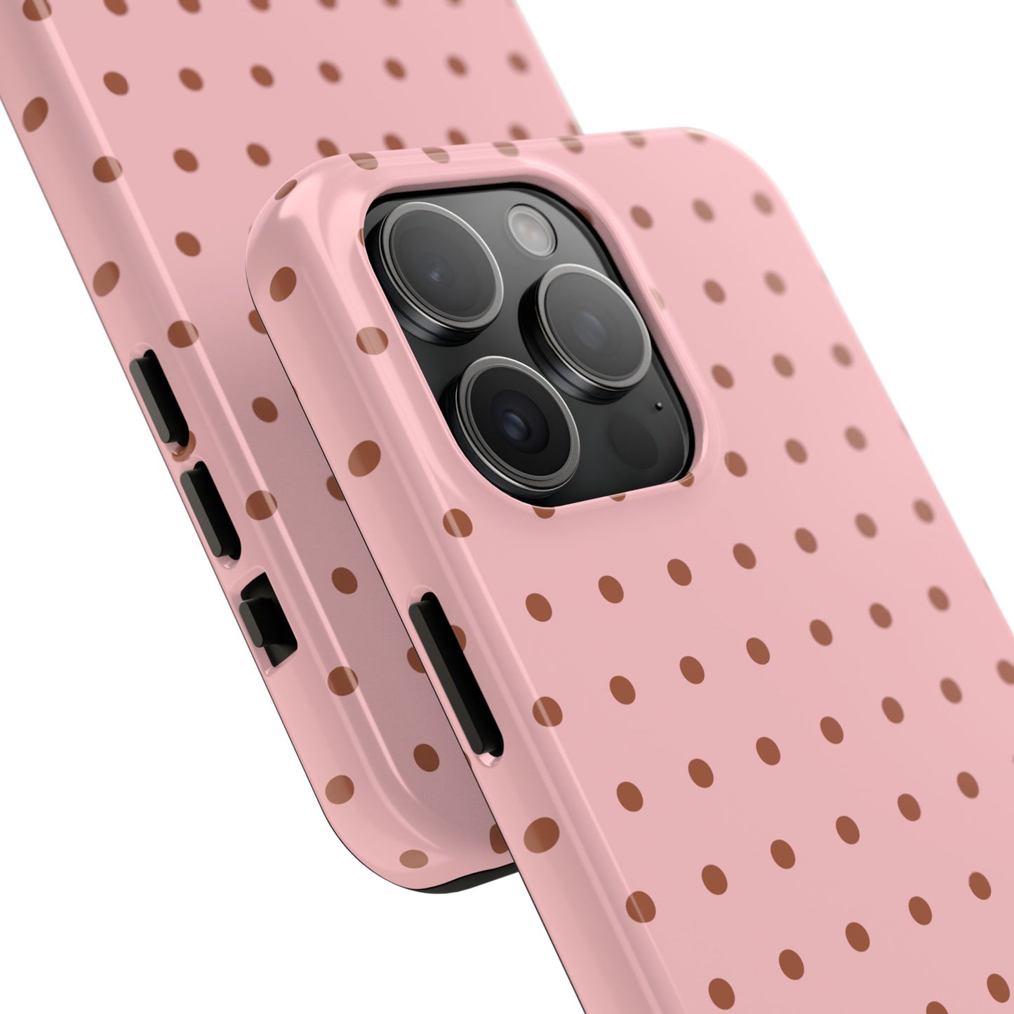 Polka Dot | Pink and Brown