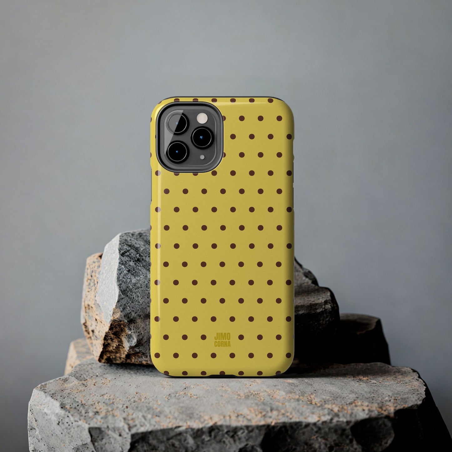 Polka Dot | Yellow and Brown