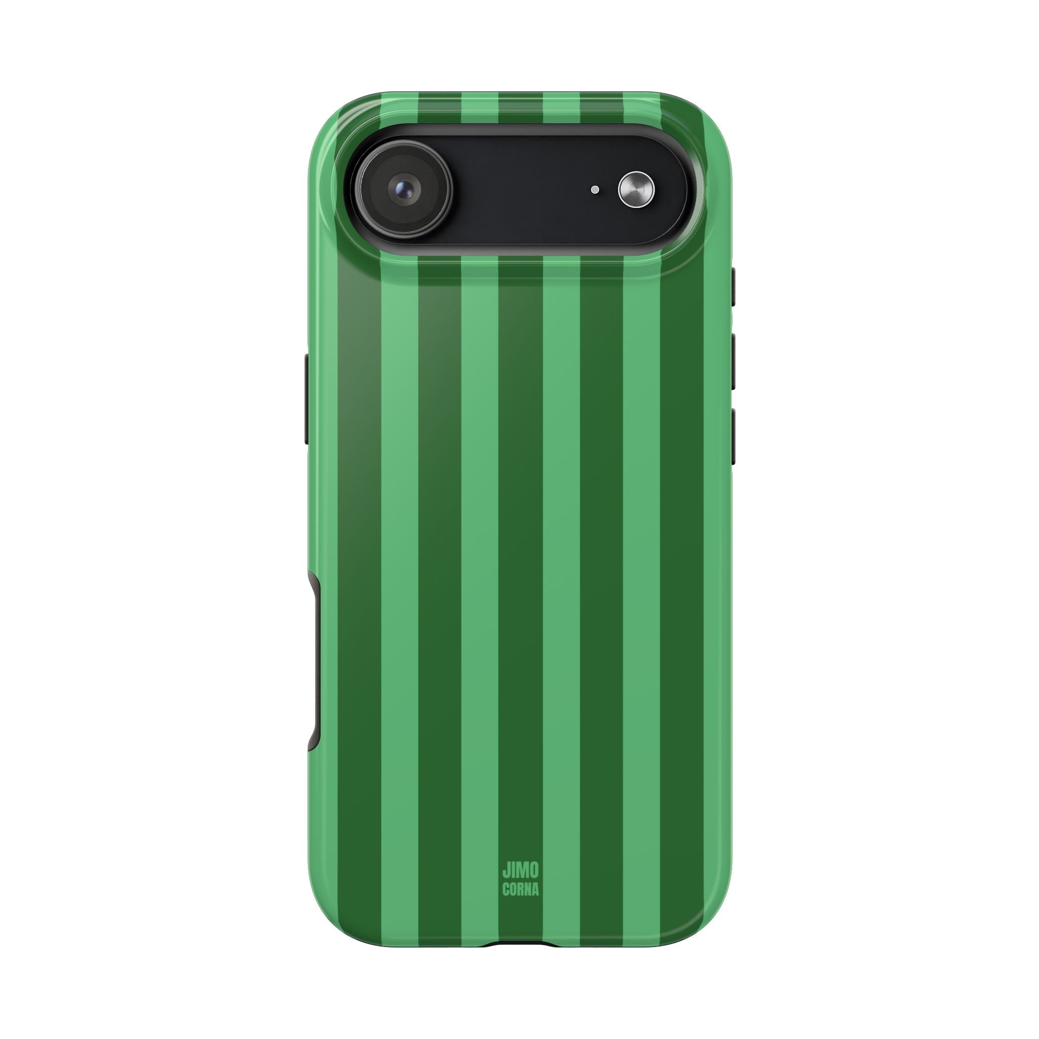 Olive Green Bold Stripes