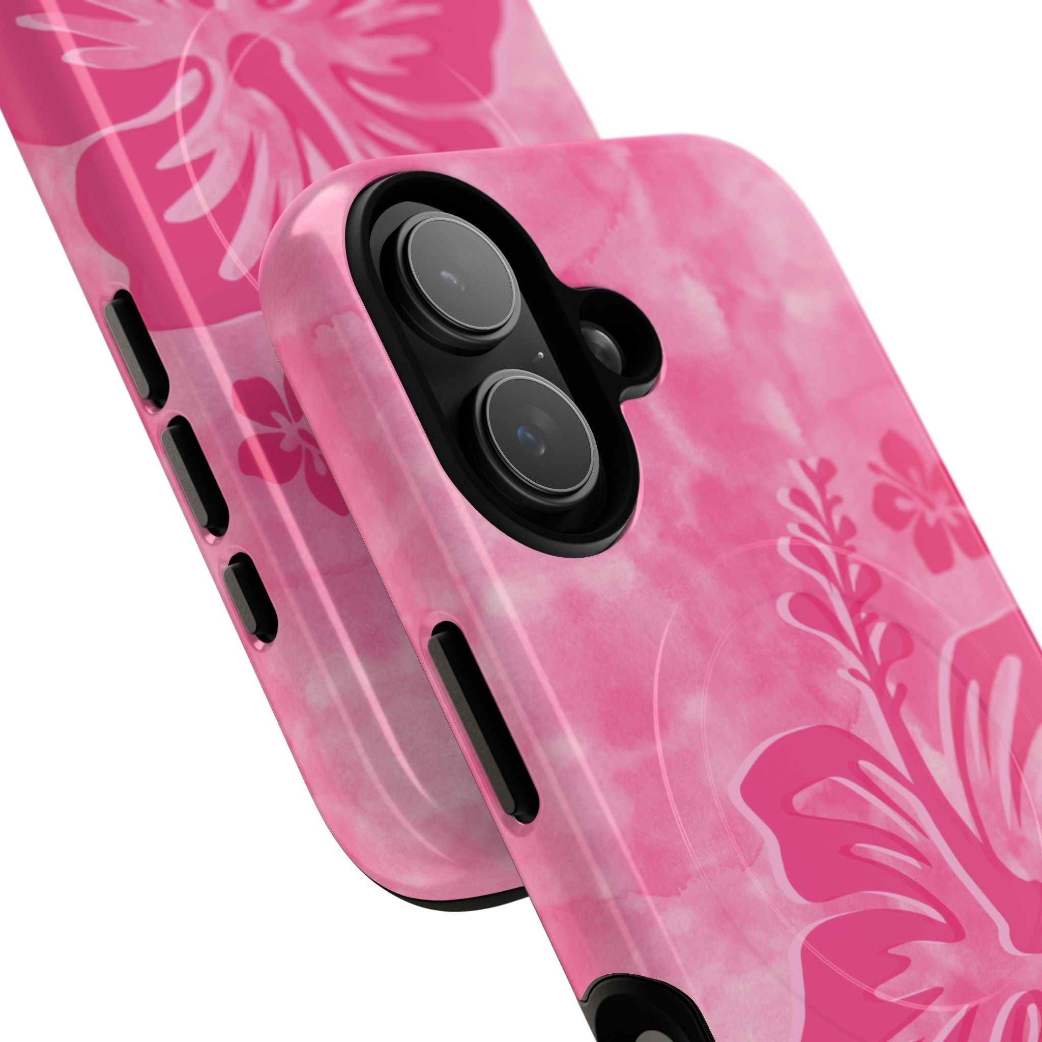 Pink Tie-Dye Hibiscus