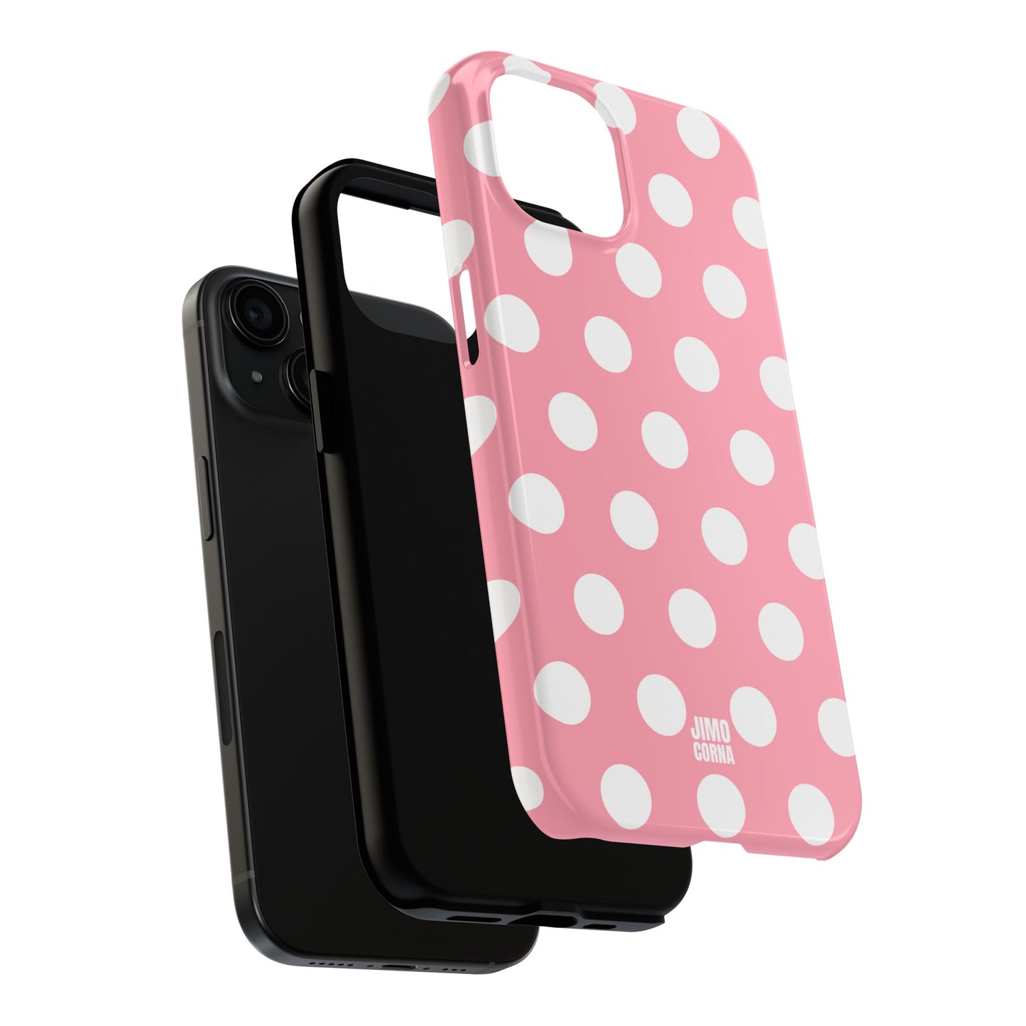 Big Polka Dot | Pink and White