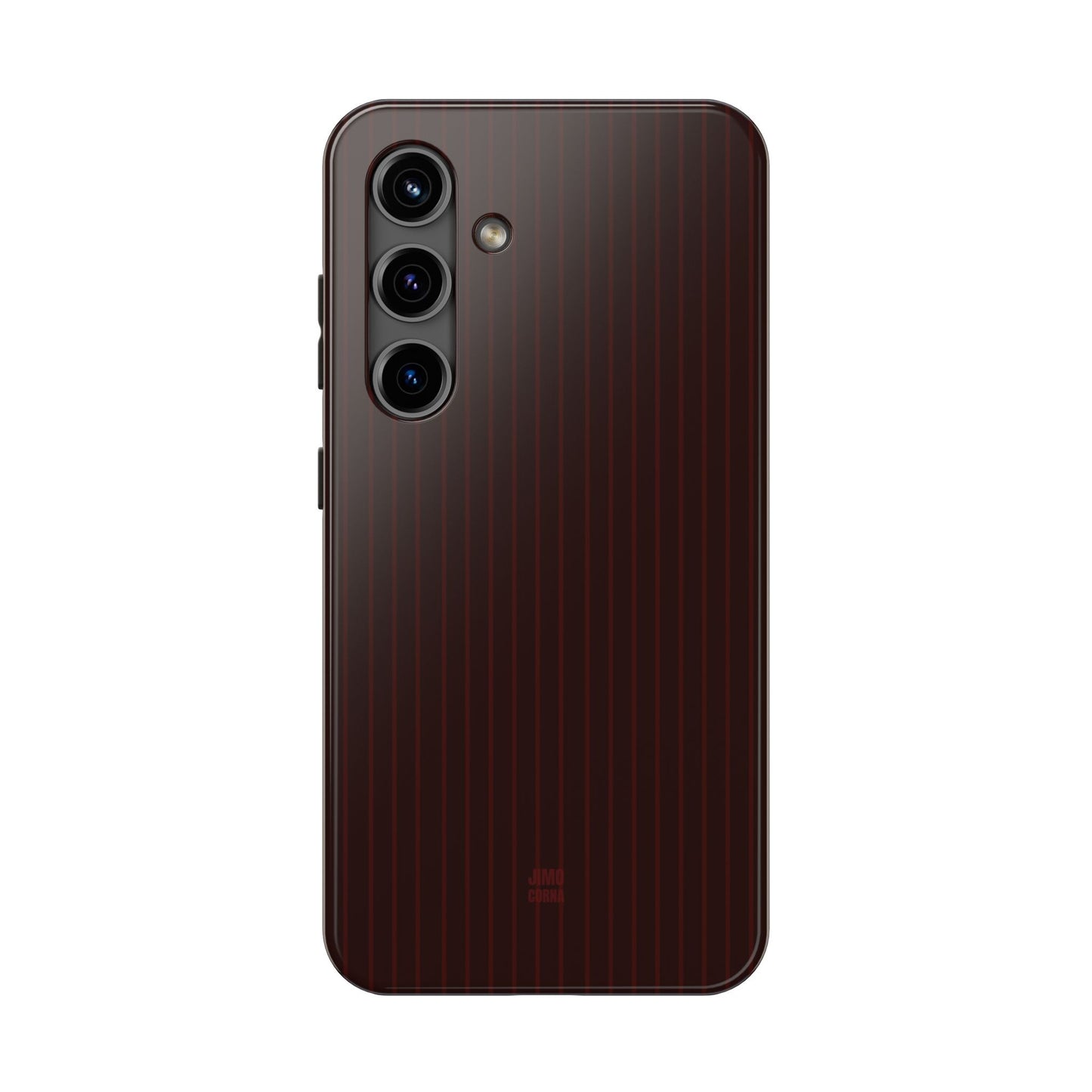 Dark Cherry Red Soft Striped