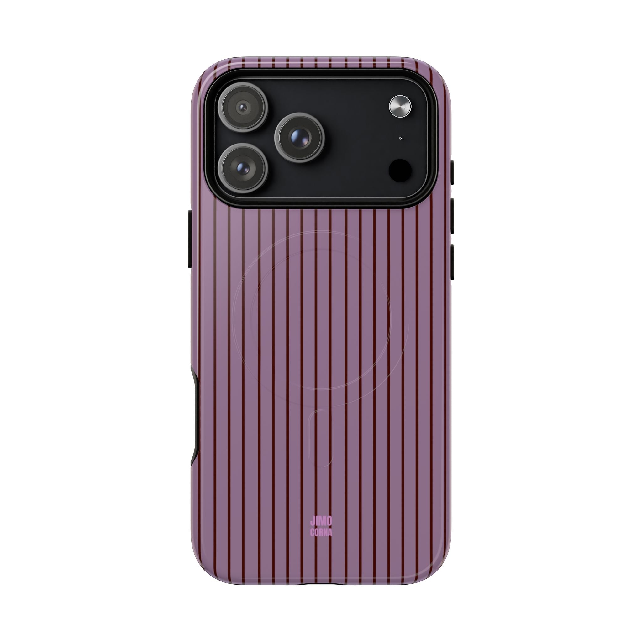 Plum Berry Soft Stripes