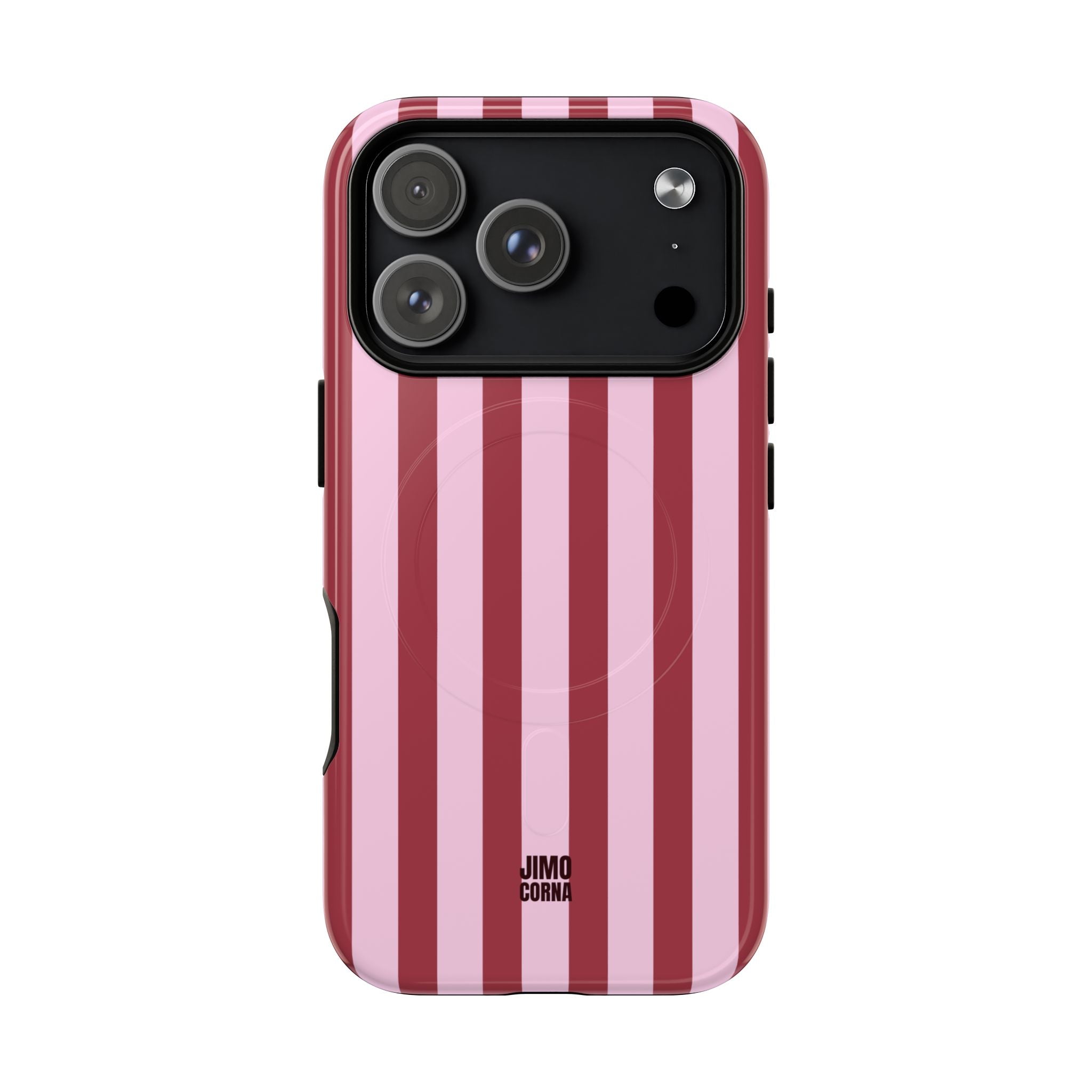 Pink and Red Bold Stripes