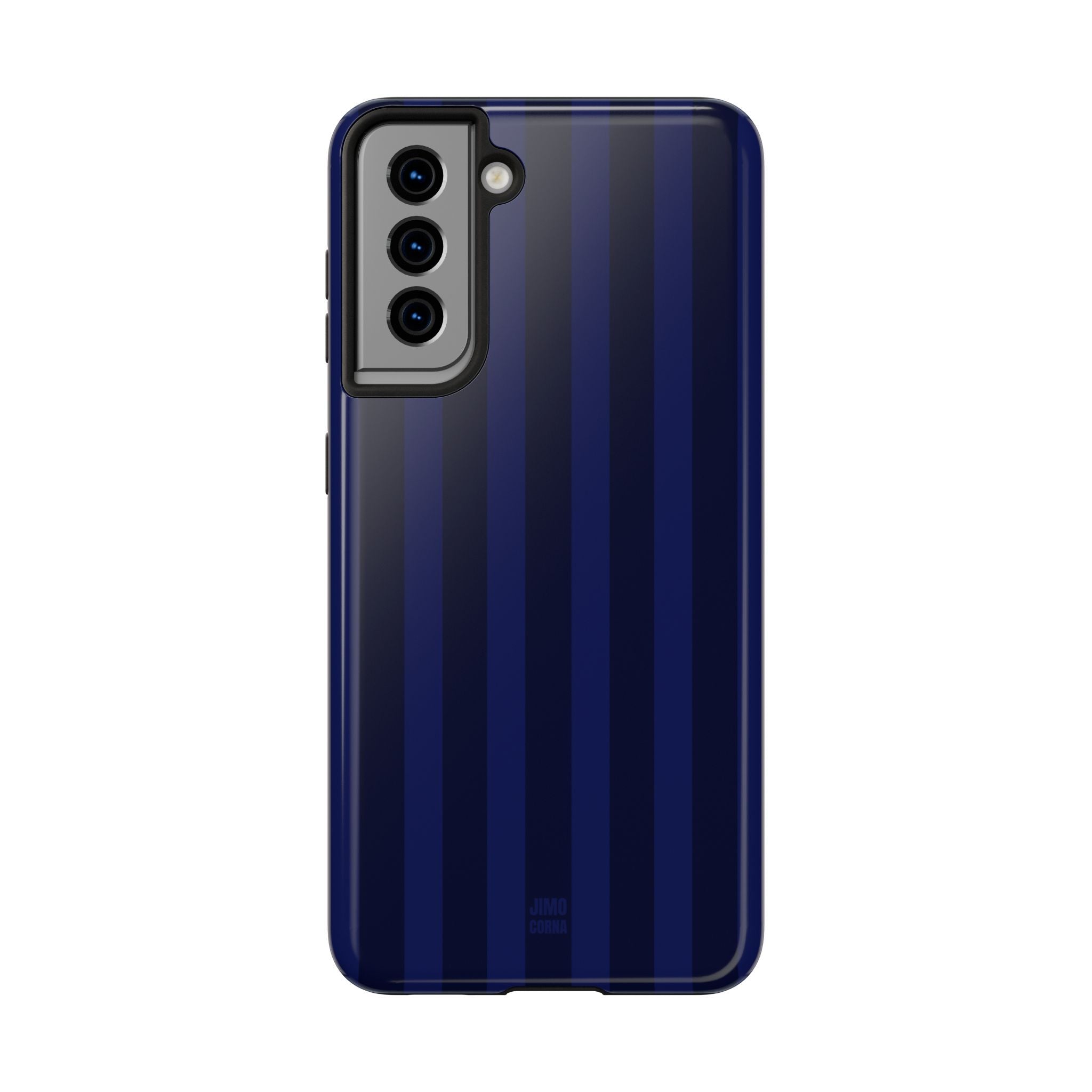 Navy Blue Bold Stripes