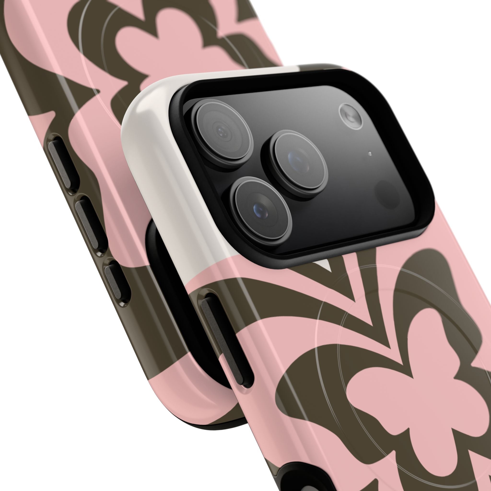 Pink Retro Butterfly